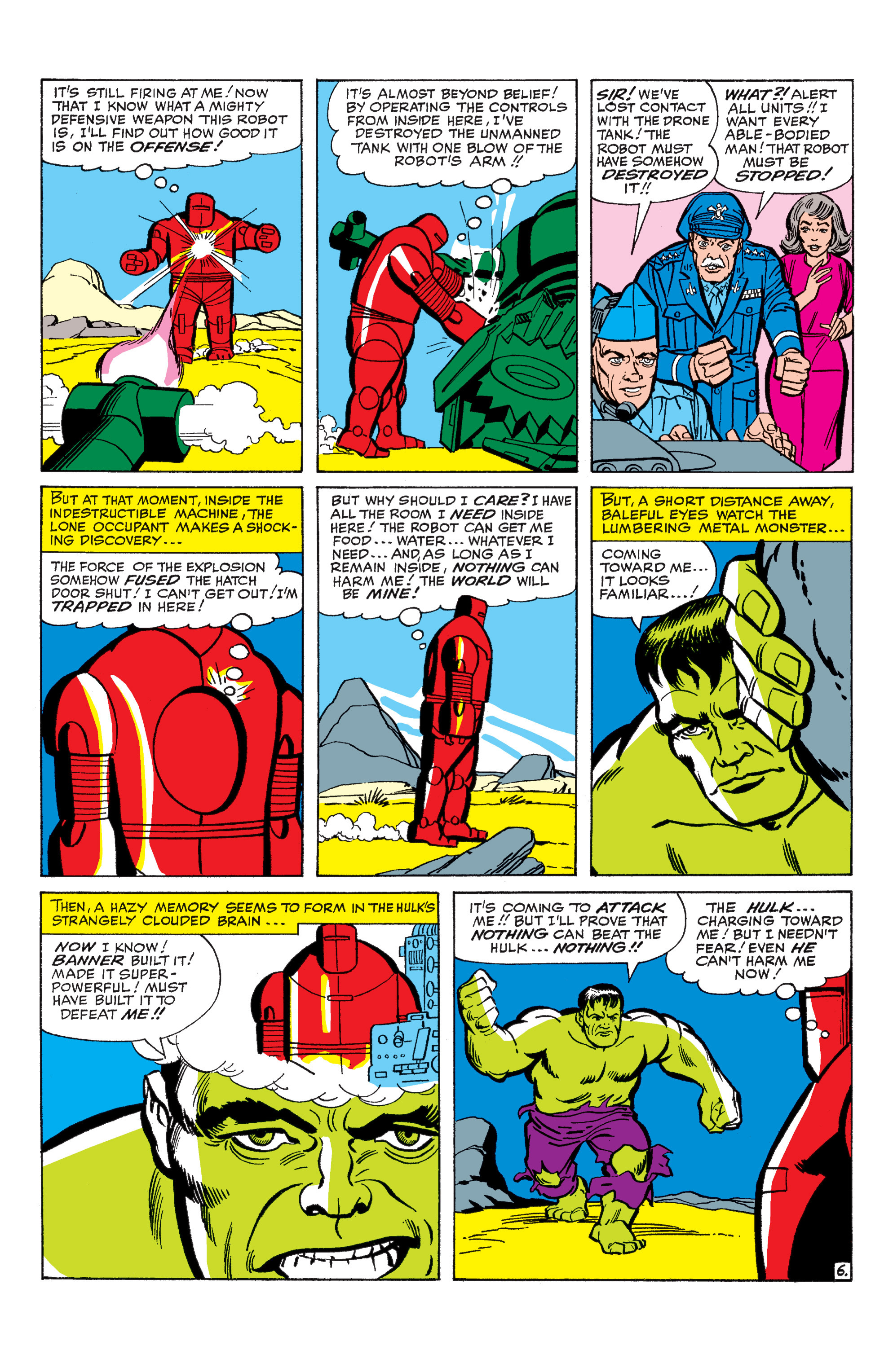 Read online Marvel Masterworks: The Incredible Hulk comic -  Issue # TPB 2 (Part 1) - 29