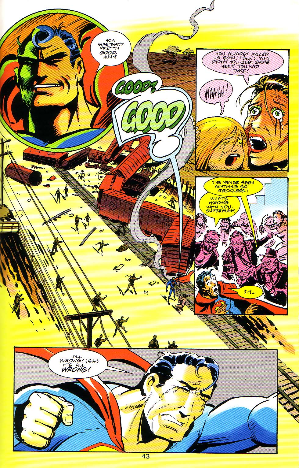 Read online Mann and Superman comic -  Issue # Full - 45