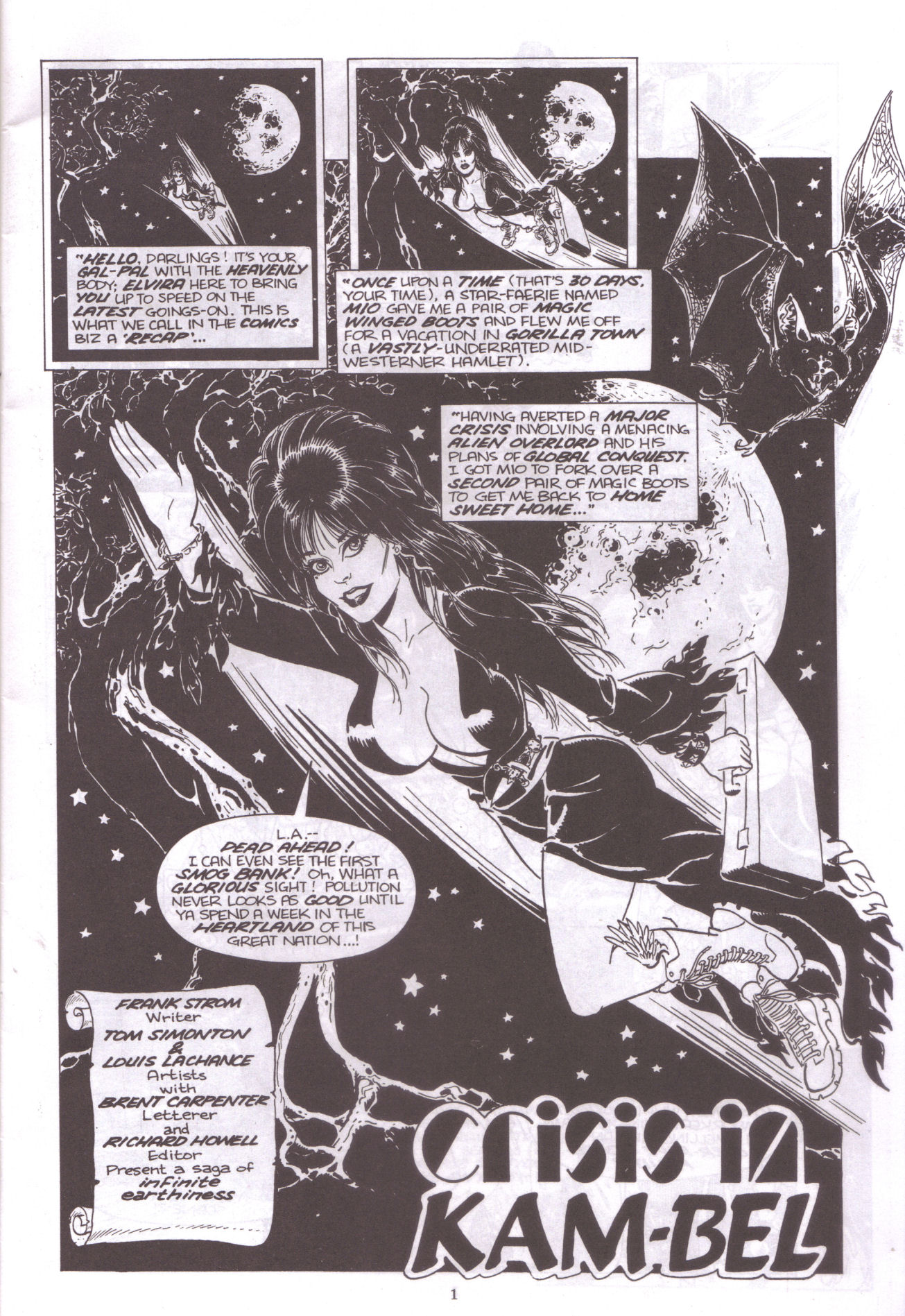 Read online Elvira, Mistress of the Dark comic -  Issue #38 - 3