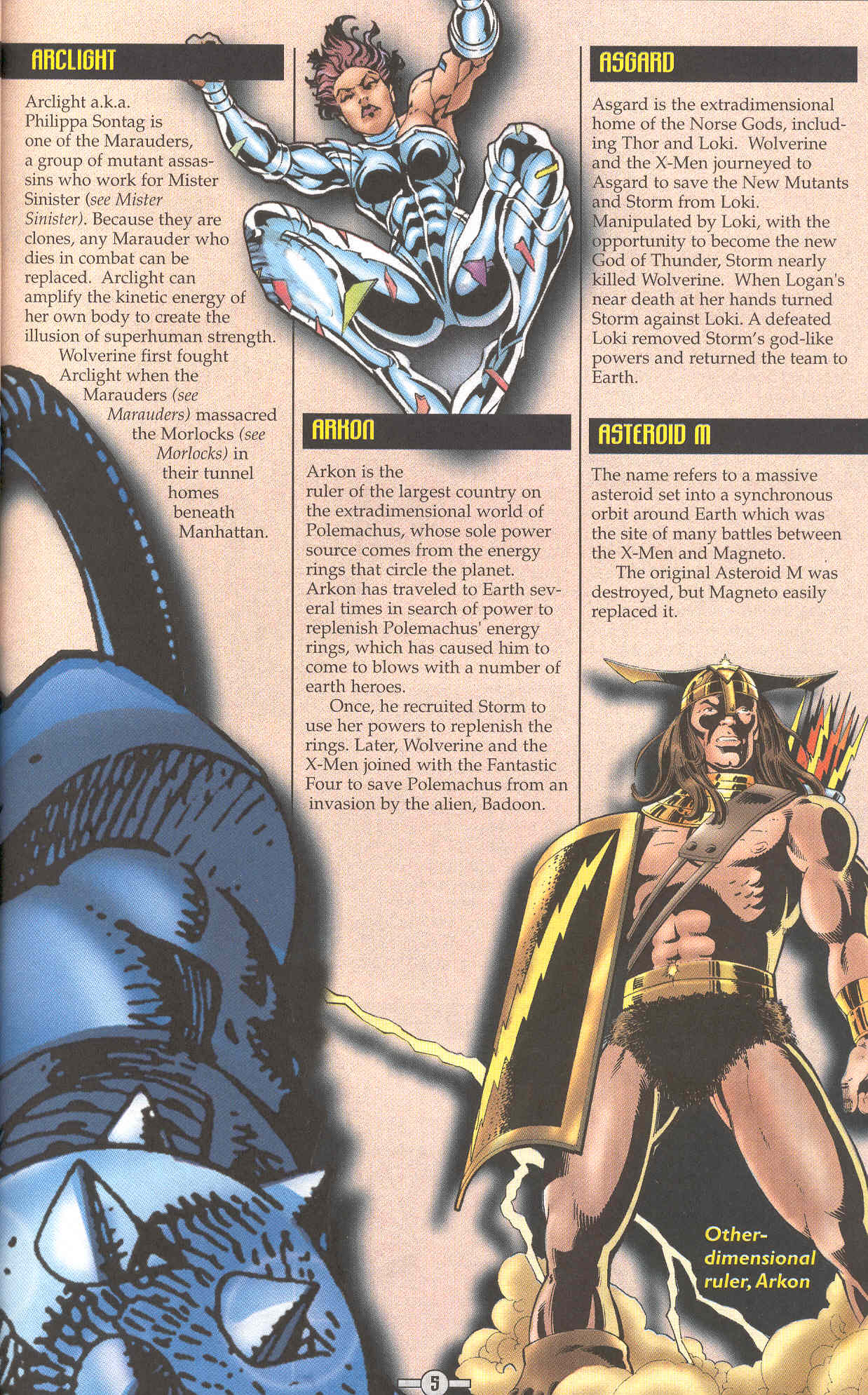 Read online Wolverine Encyclopedia comic -  Issue #1 - 9