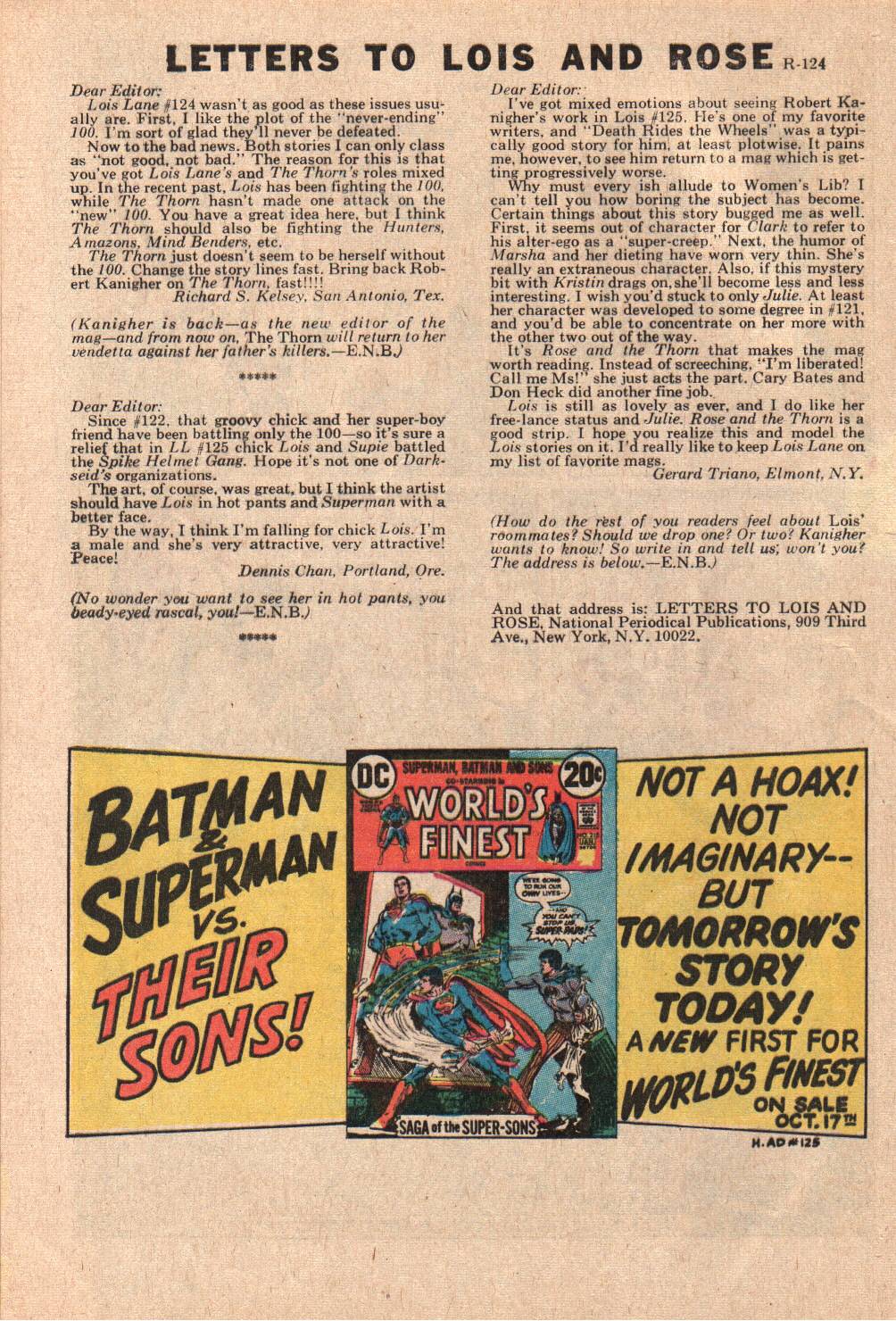 Read online Superman's Girl Friend, Lois Lane comic -  Issue #128 - 32