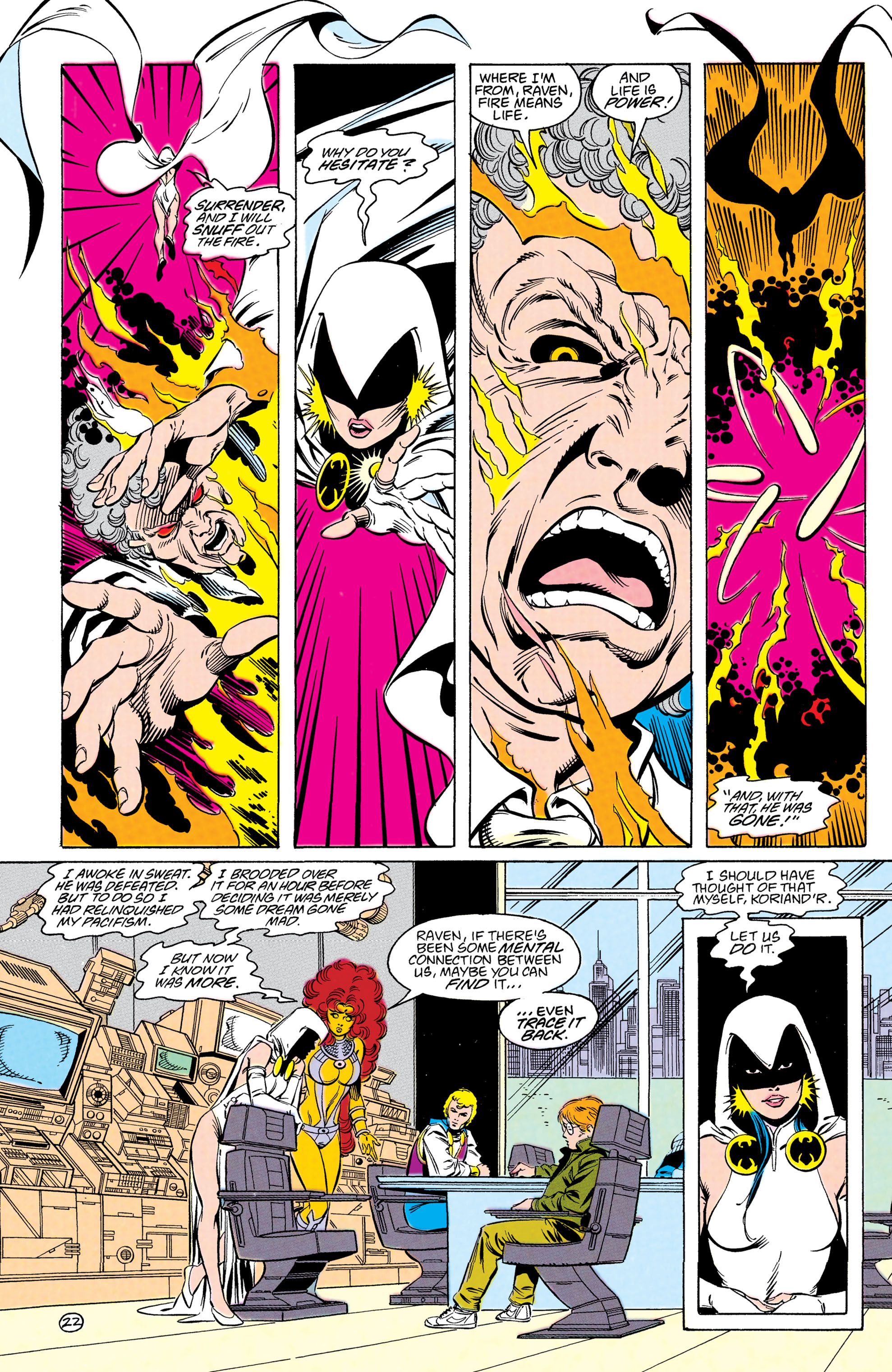 Read online The New Teen Titans (1984) comic -  Issue # _Annual 4 - 22