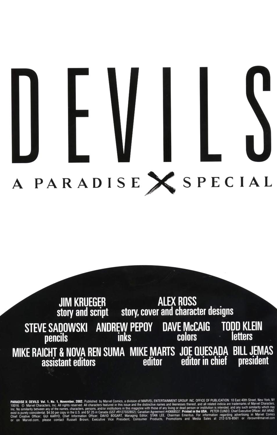 Read online Paradise X: Devils comic -  Issue # Full - 2