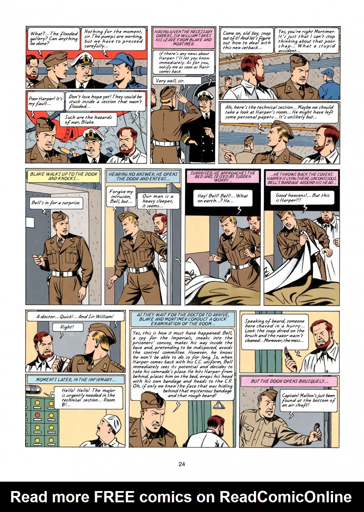 Read online Blake & Mortimer comic -  Issue #17 - 24