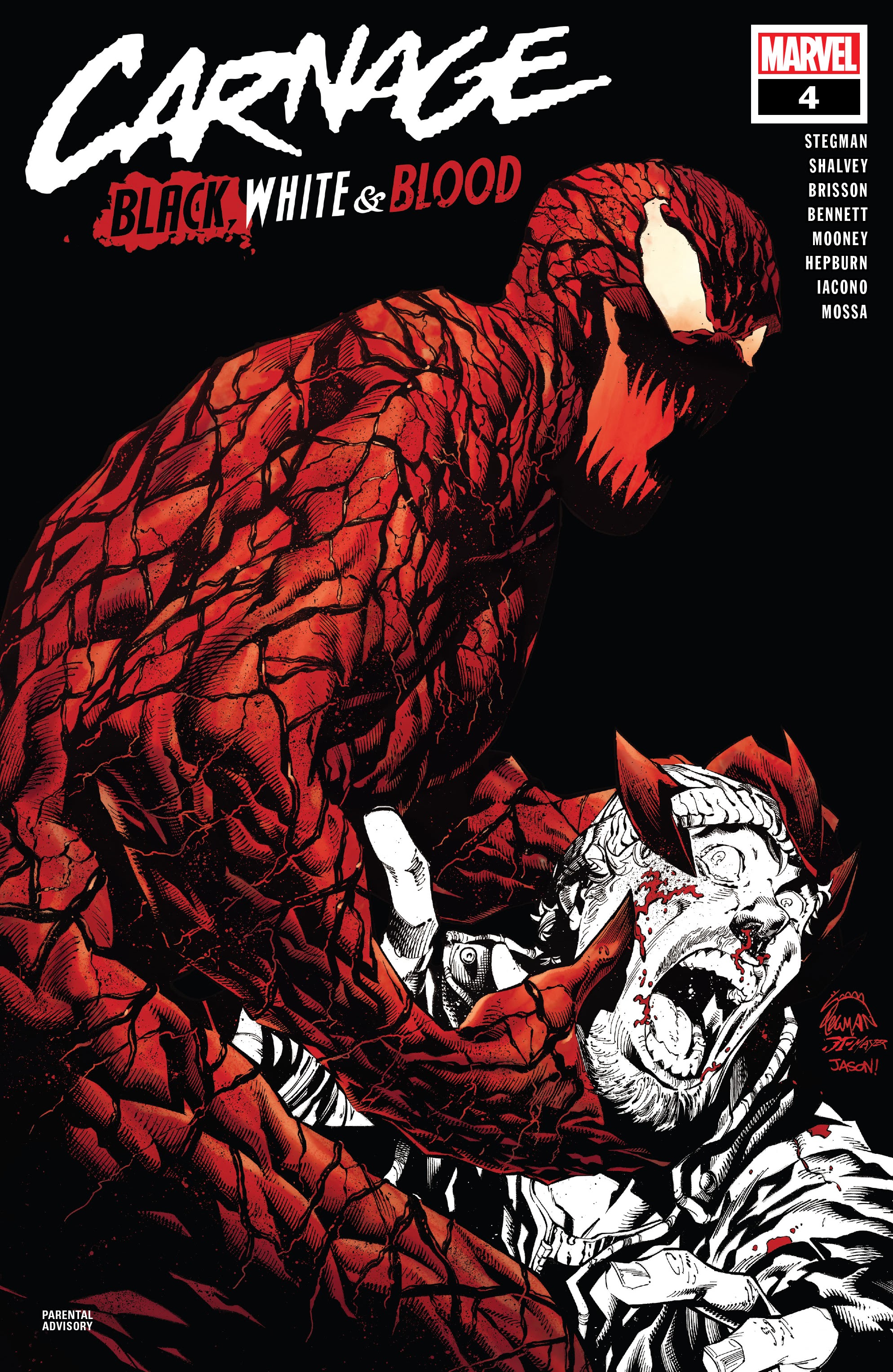 Read online Carnage: Black, White & Blood comic -  Issue #4 - 1