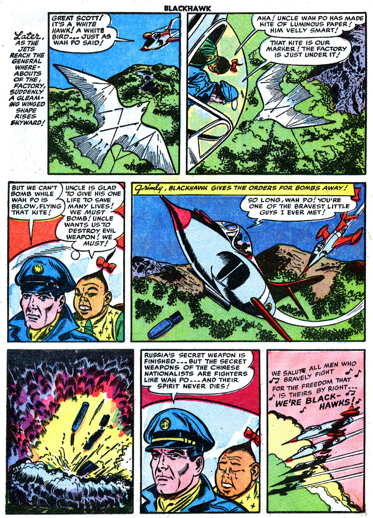Read online Blackhawk (1957) comic -  Issue #55 - 12