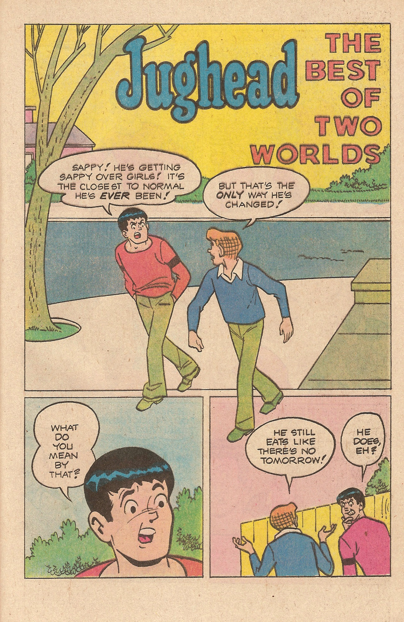 Read online Jughead (1965) comic -  Issue #283 - 29