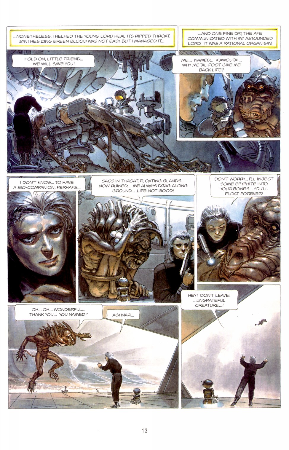 Read online The Metabarons comic -  Issue #6 - The Trials Of Aghnar - 13