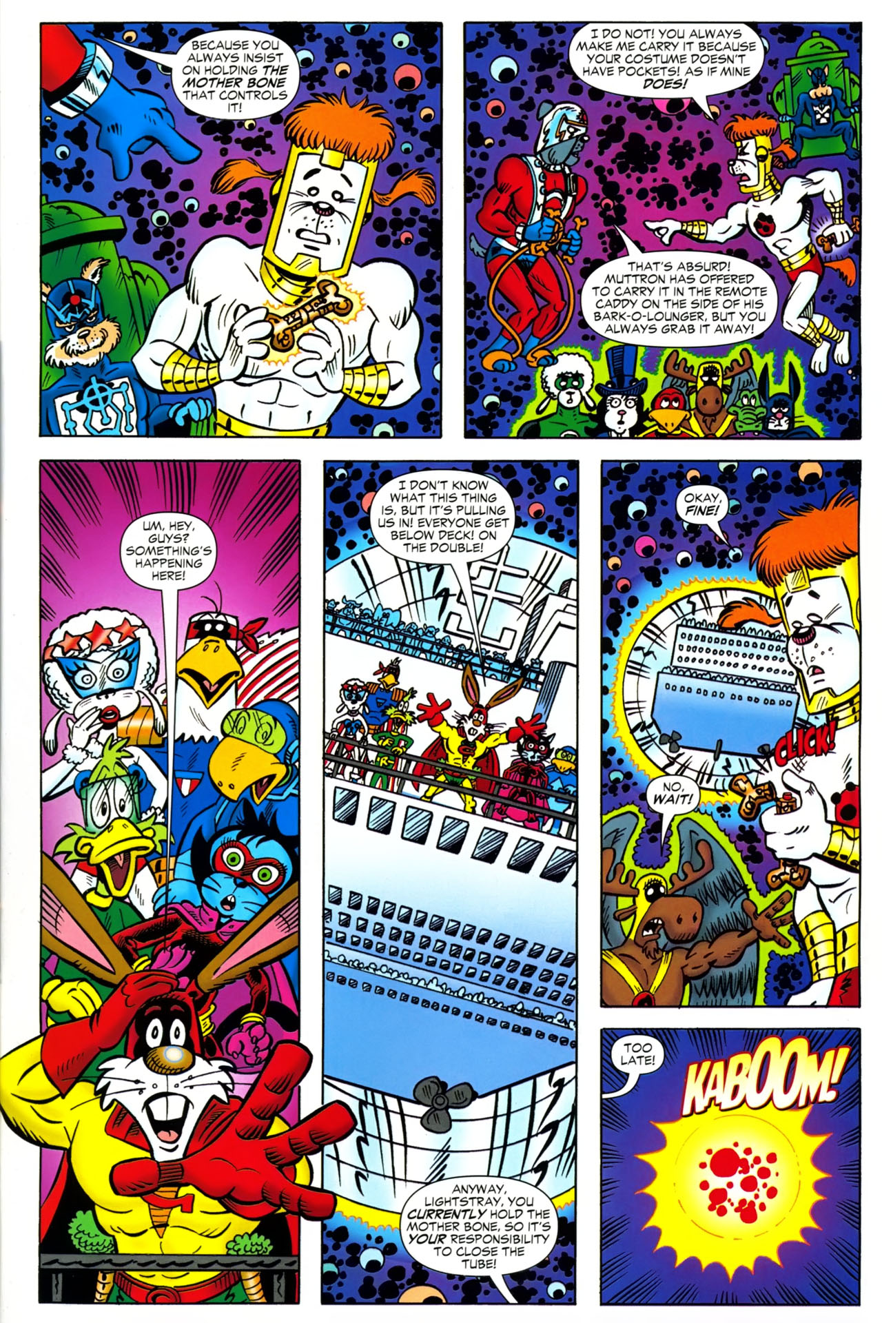 Read online Captain Carrot and the Final Ark comic -  Issue #3 - 20