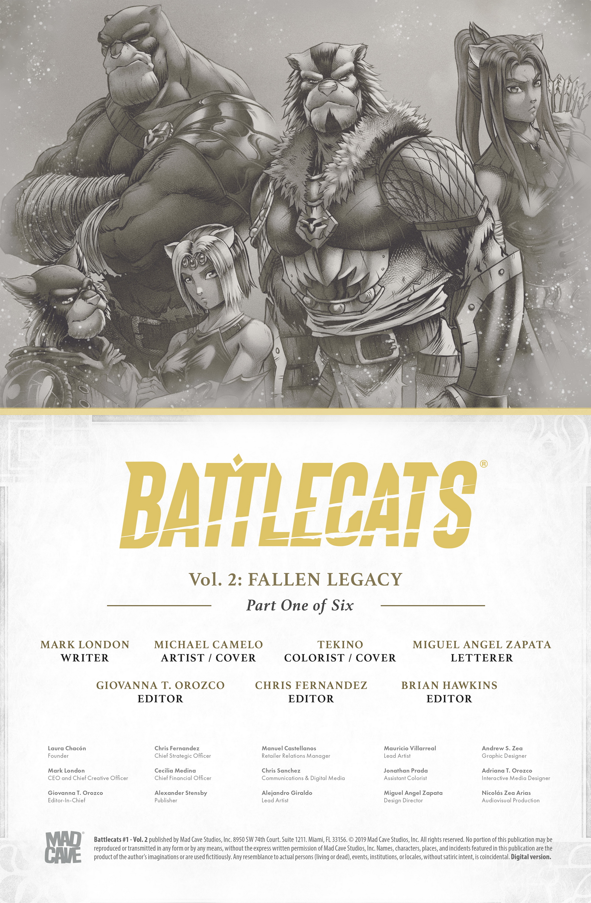 Read online Battlecats (2019) comic -  Issue #1 - 2