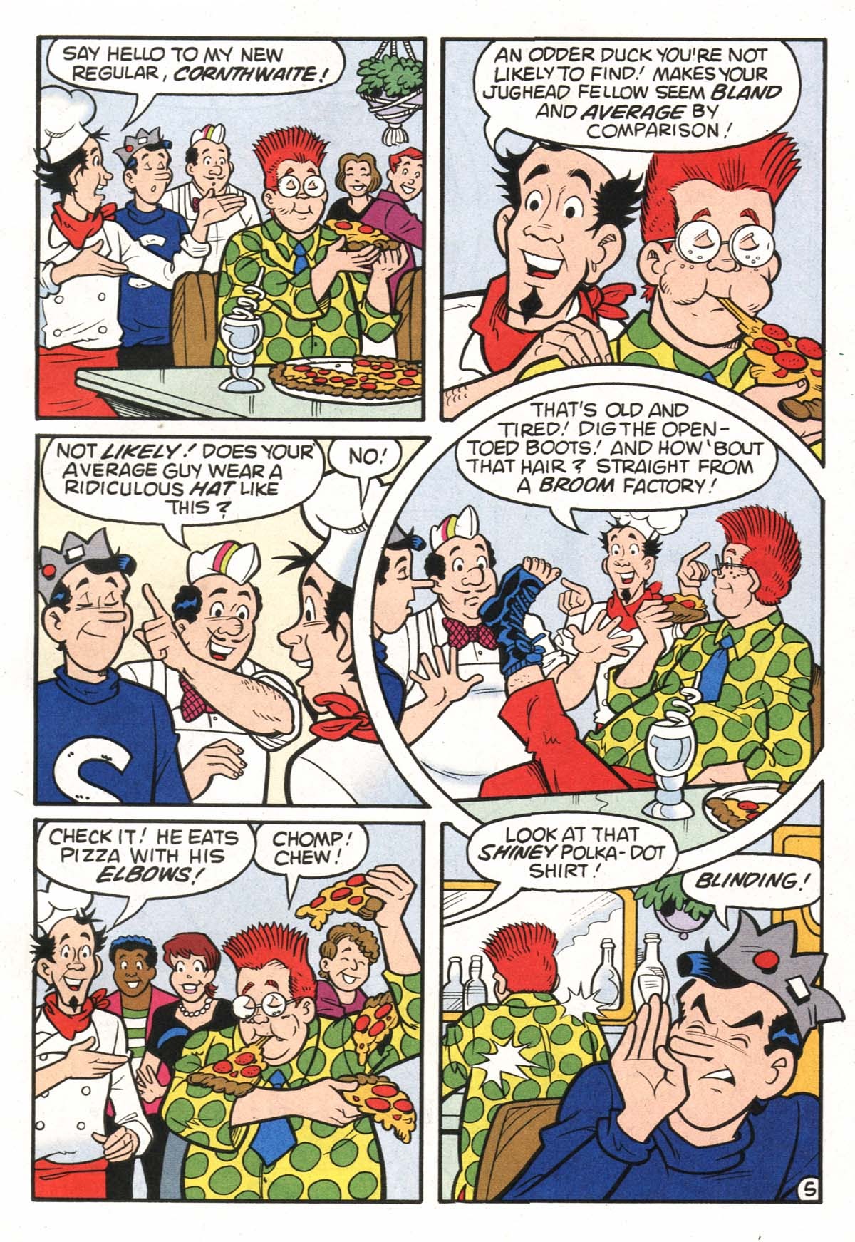 Read online Archie's Pal Jughead Comics comic -  Issue #144 - 6