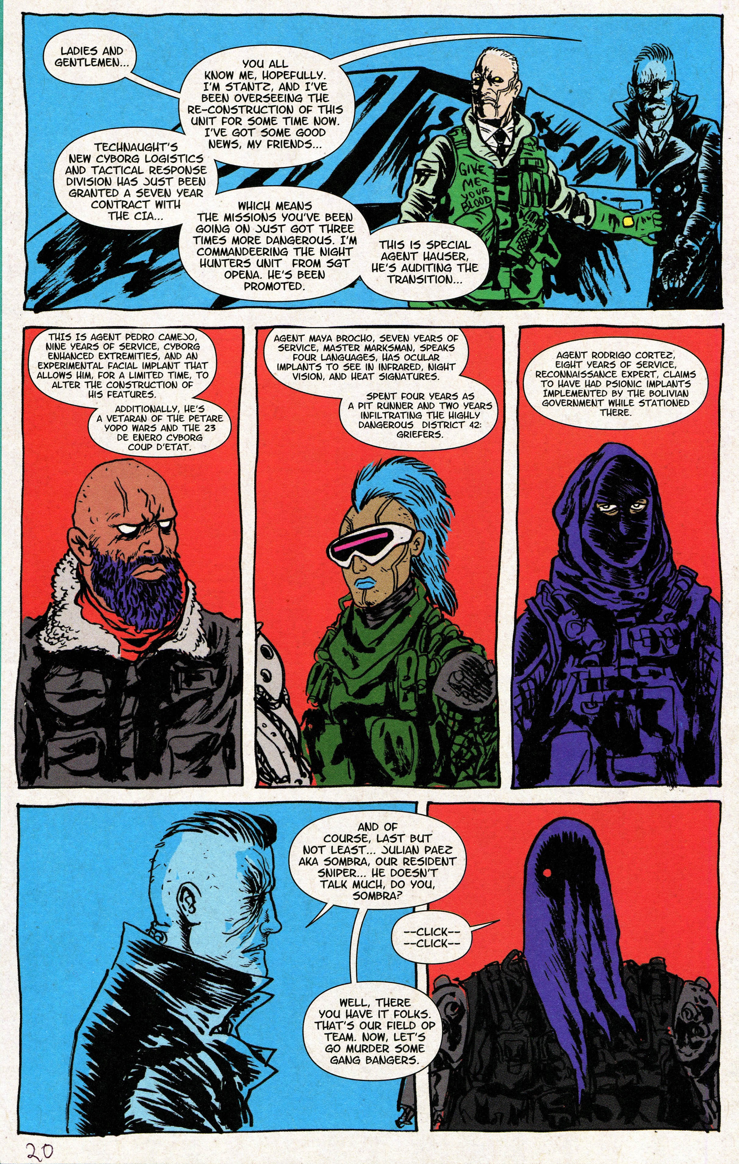 Read online Night Hunters comic -  Issue #1 - 22