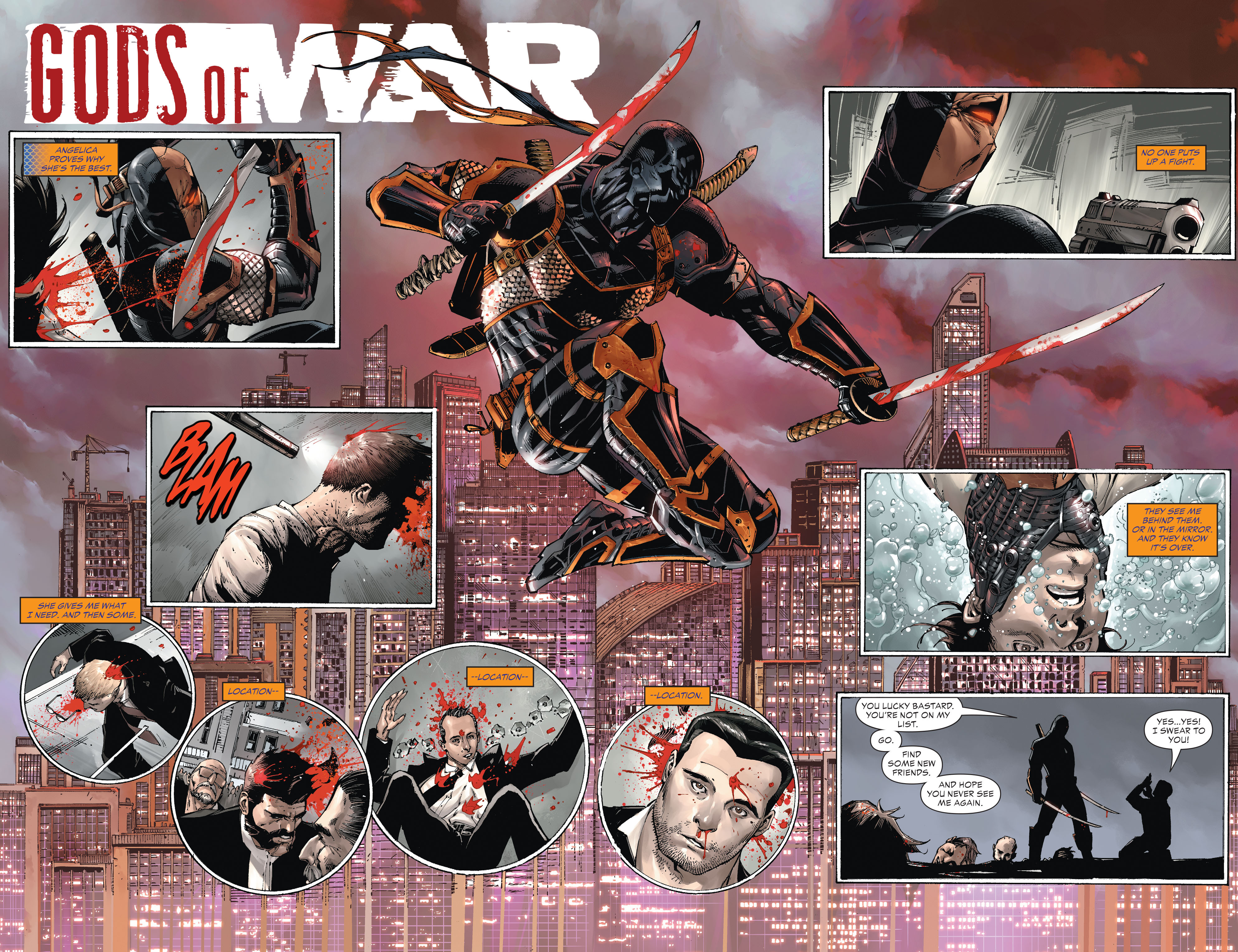 Read online Deathstroke: Gods of War comic -  Issue # TPB - 10