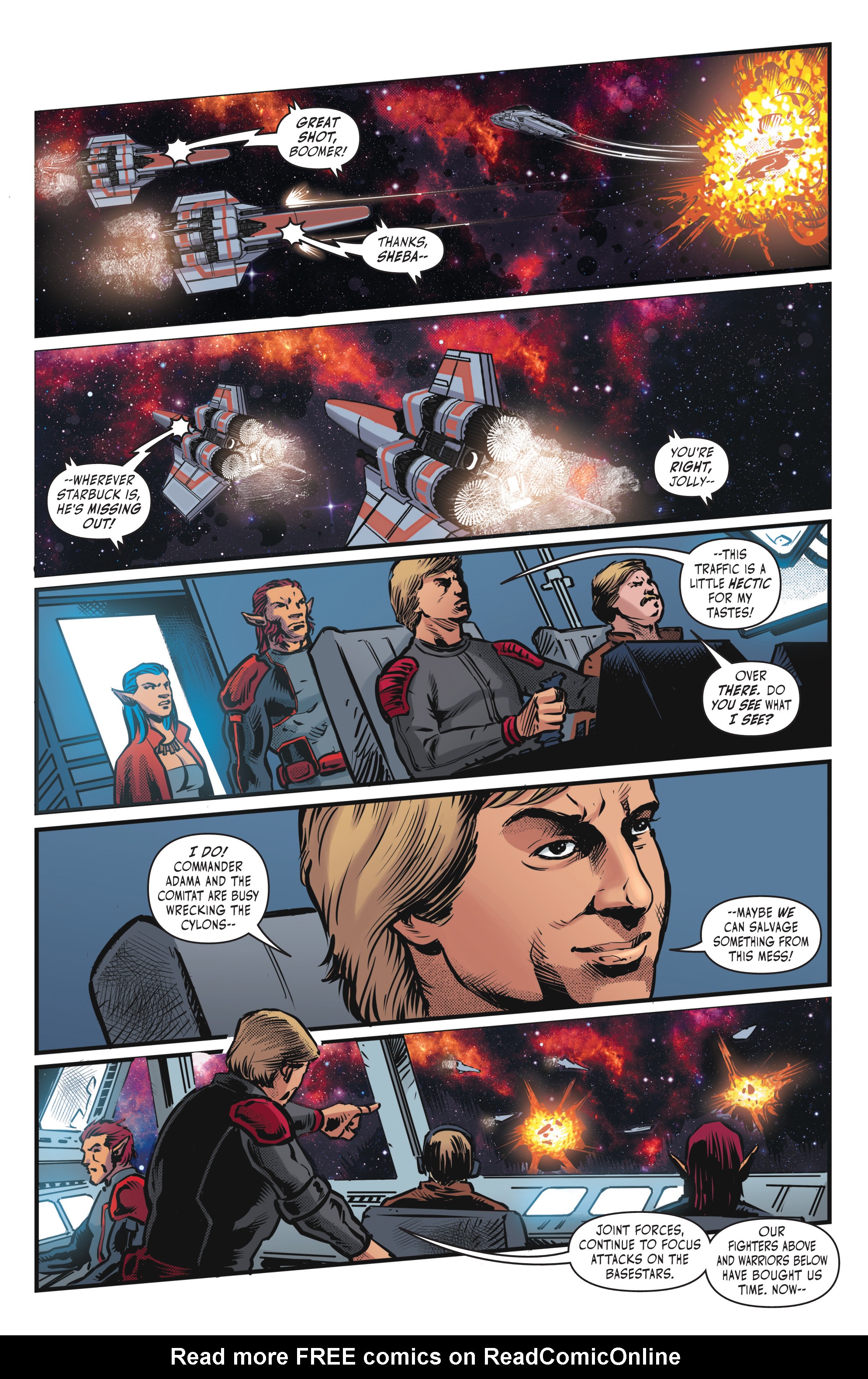 Read online Battlestar Galactica (Classic) comic -  Issue #5 - 17