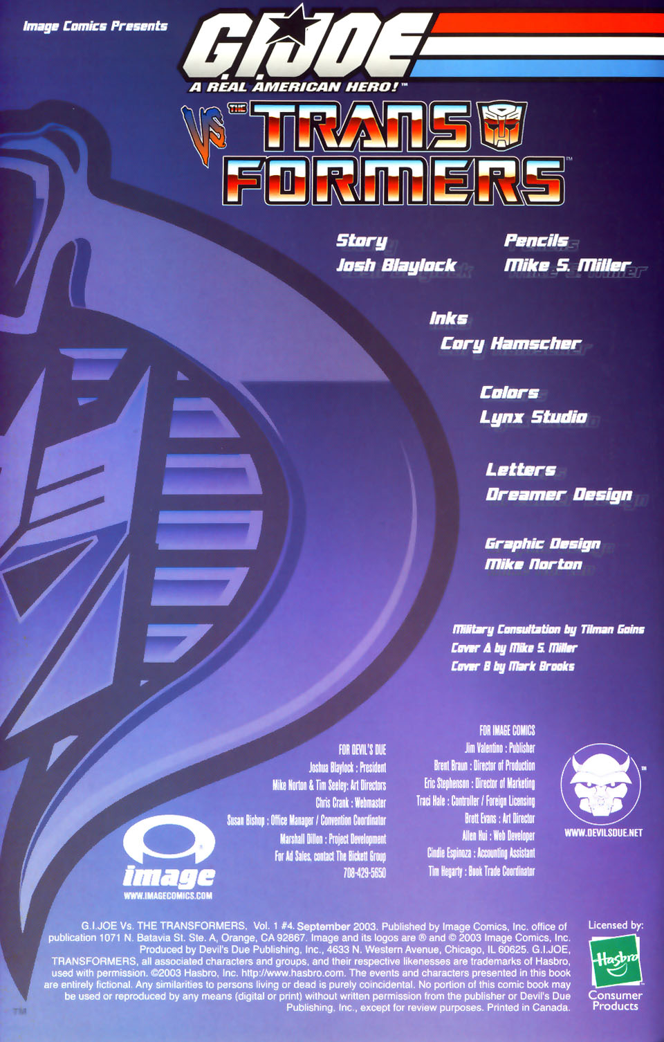 Read online G.I. Joe vs. The Transformers comic -  Issue #4 - 3