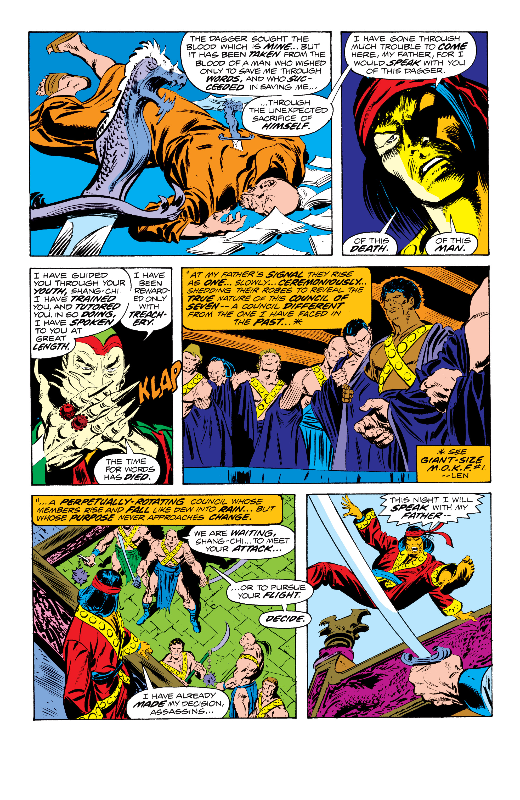 Read online Master of Kung Fu Epic Collection: Weapon of the Soul comic -  Issue # TPB (Part 4) - 94