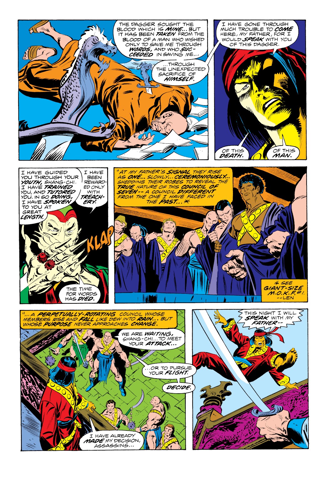 Master of Kung Fu Epic Collection: Weapon of the Soul issue TPB (Part 4) - Page 94