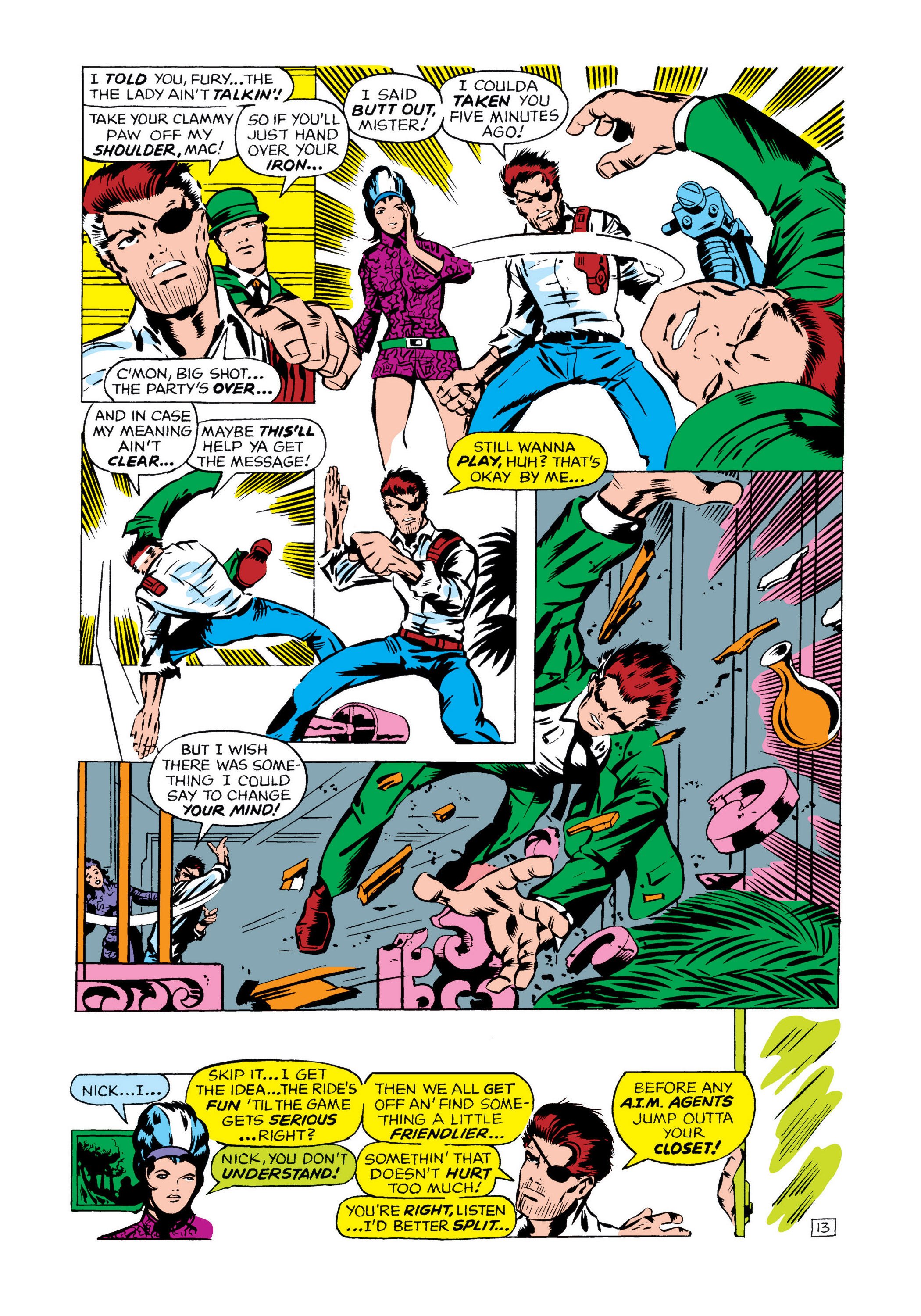 Read online Marvel Masterworks: Nick Fury, Agent of S.H.I.E.L.D. comic -  Issue # TPB 3 (Part 2) - 86