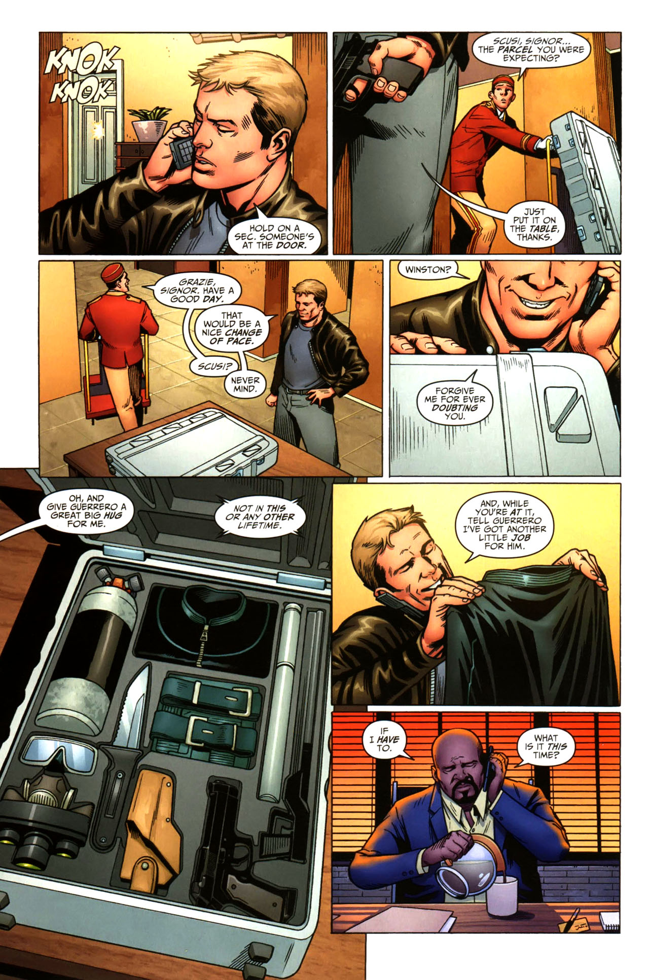 Read online Human Target (2010) comic -  Issue #3 - 10