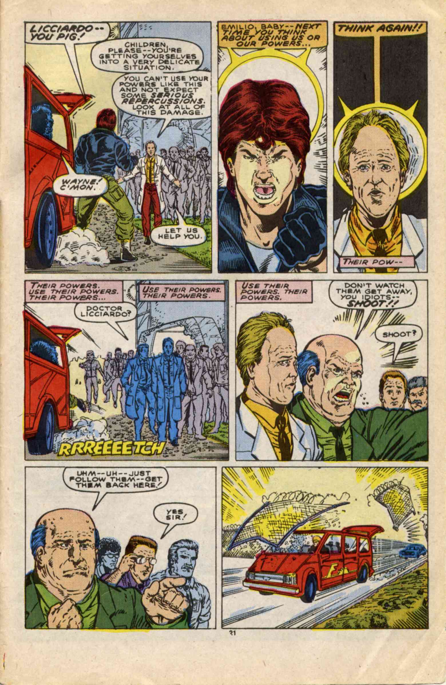 Read online Psi-Force comic -  Issue #16 - 22