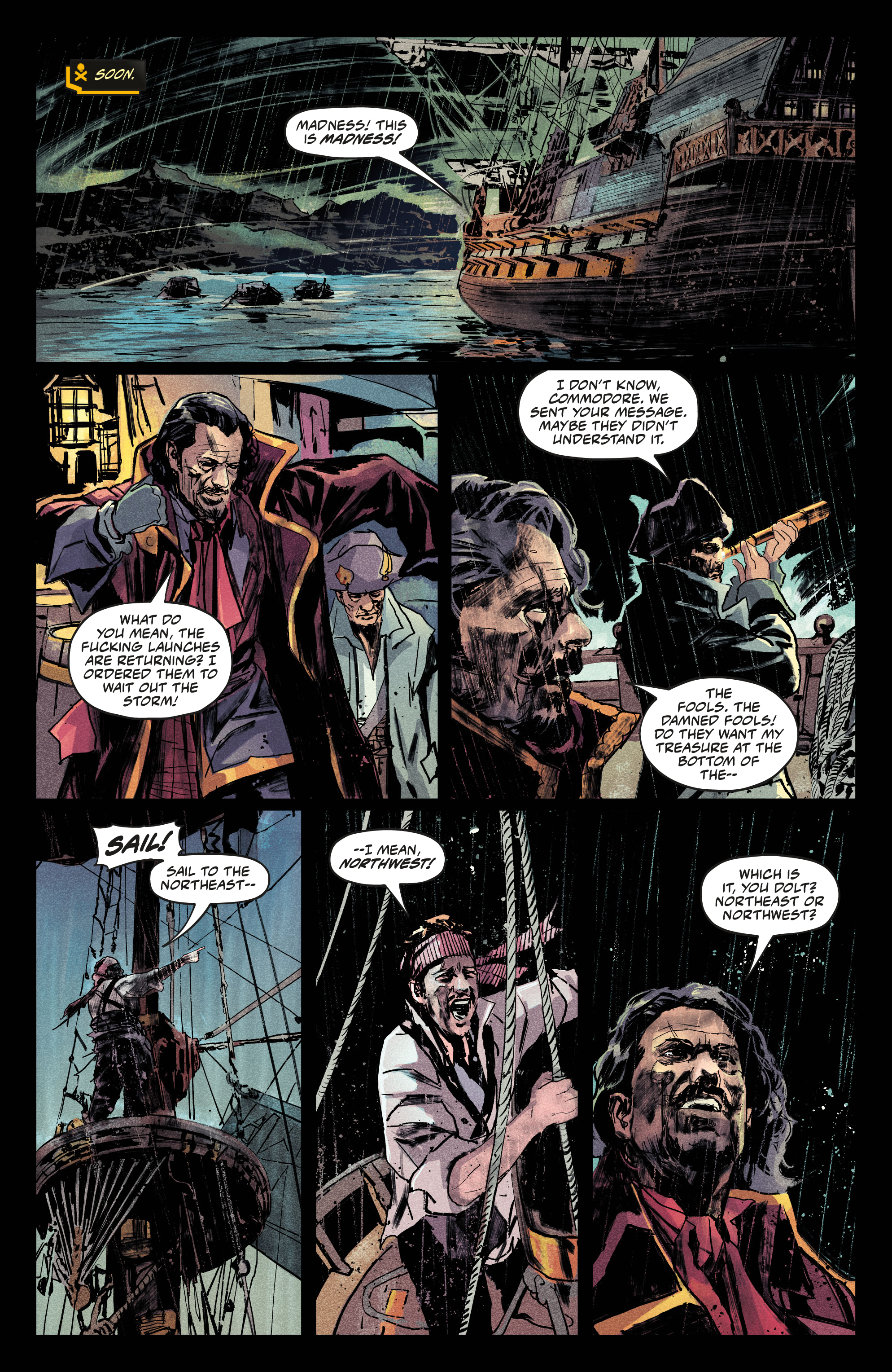 Read online Skull and Bones: Savage Storm comic -  Issue #3 - 10