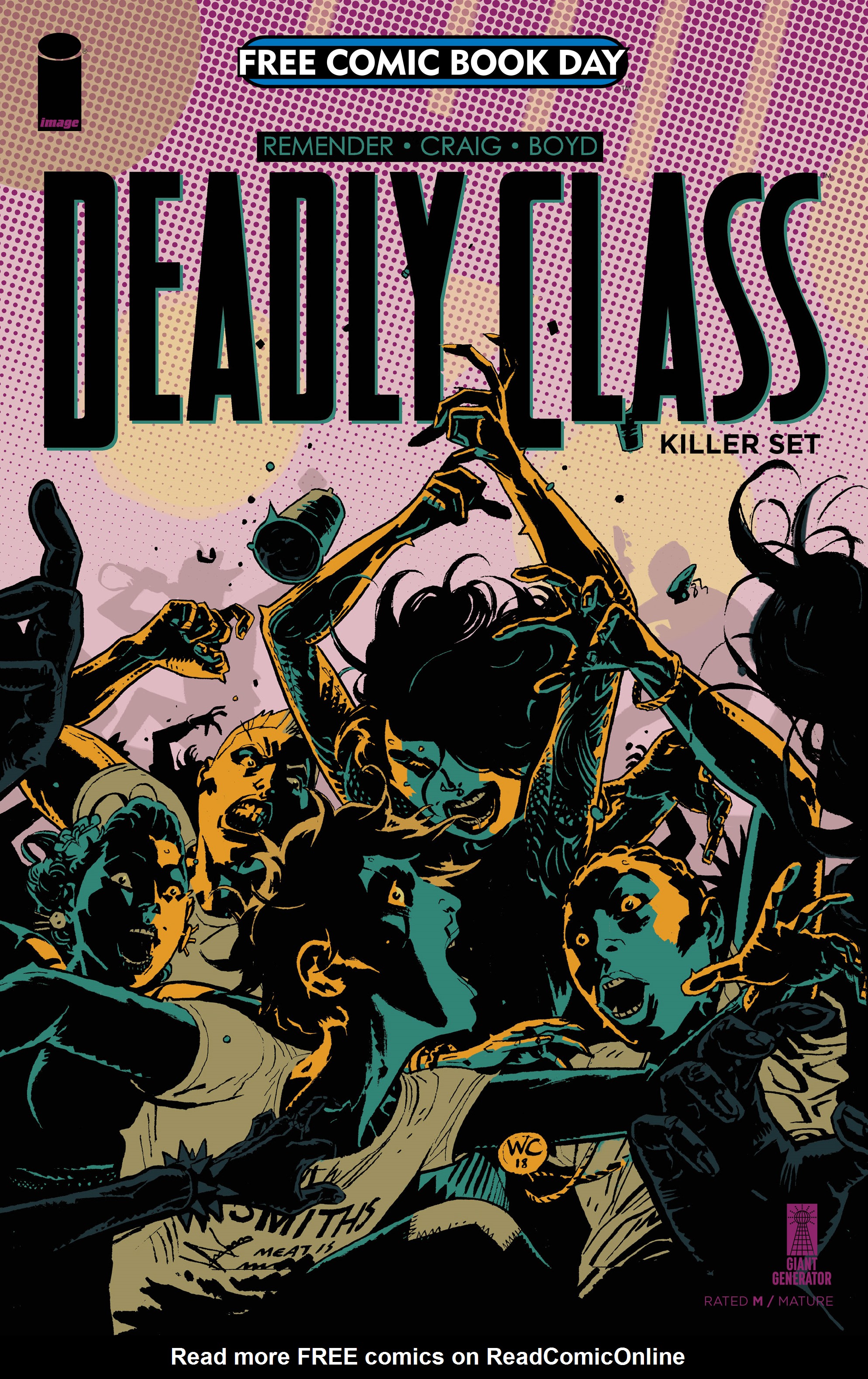 Read online Free Comic Book Day 2019 comic -  Issue # Deadly Class - Killer Set - 1
