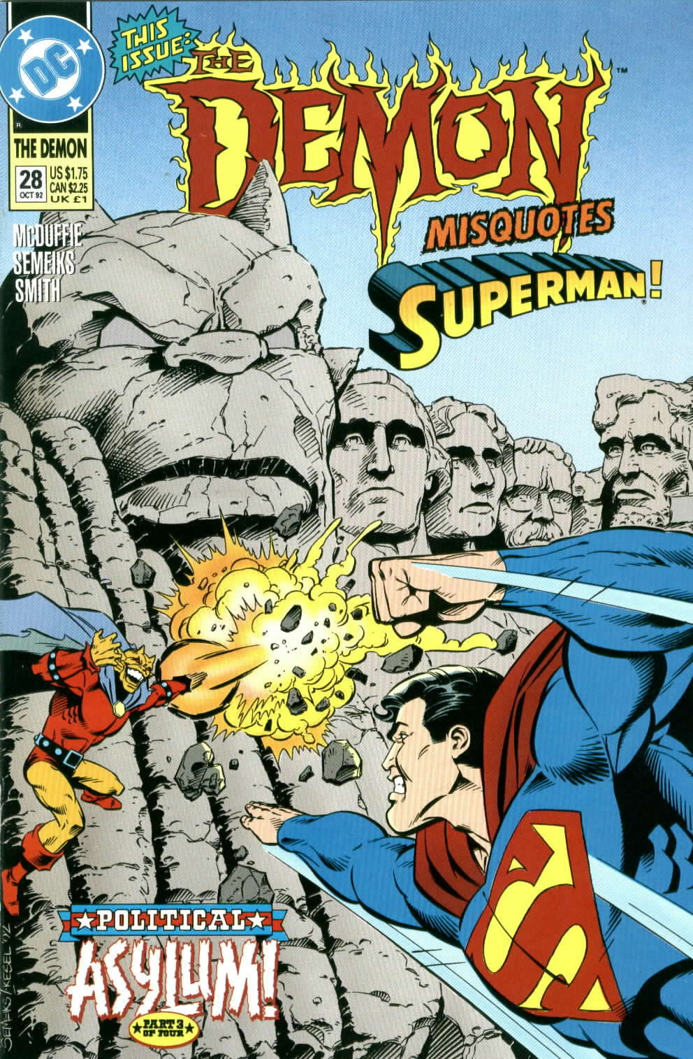 Read online The Demon (1990) comic -  Issue #28 - 1