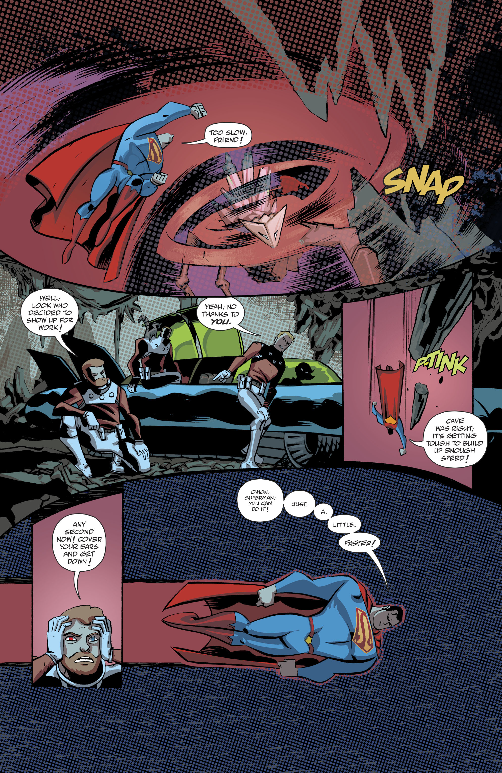 Read online Cave Carson Has a Cybernetic Eye comic -  Issue #7 - 11