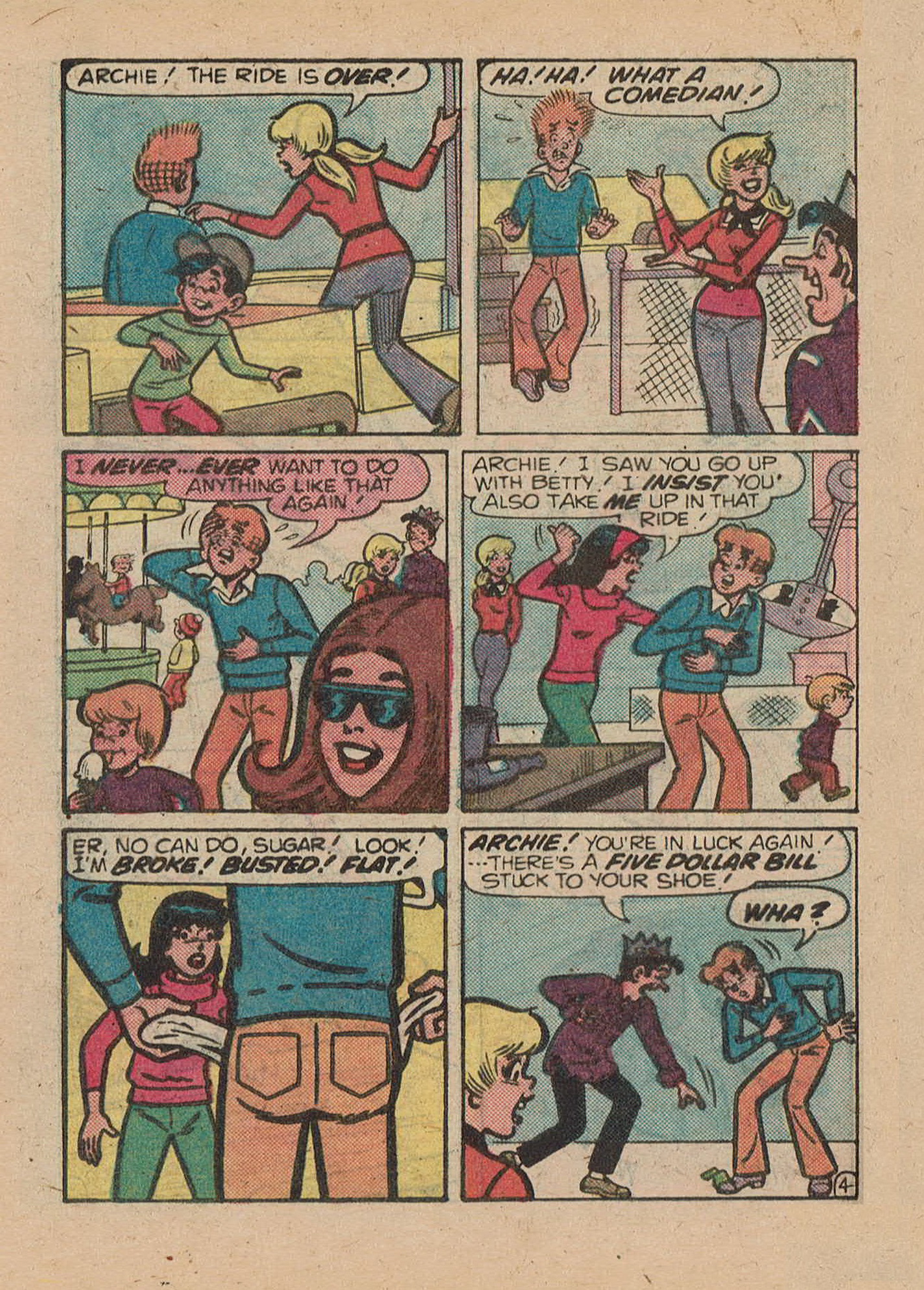 Read online Archie's Story & Game Digest Magazine comic -  Issue #7 - 116