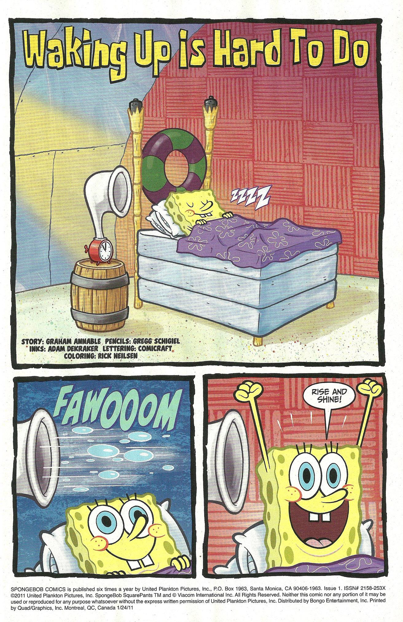 Read online SpongeBob Comics comic -  Issue #1 - 3