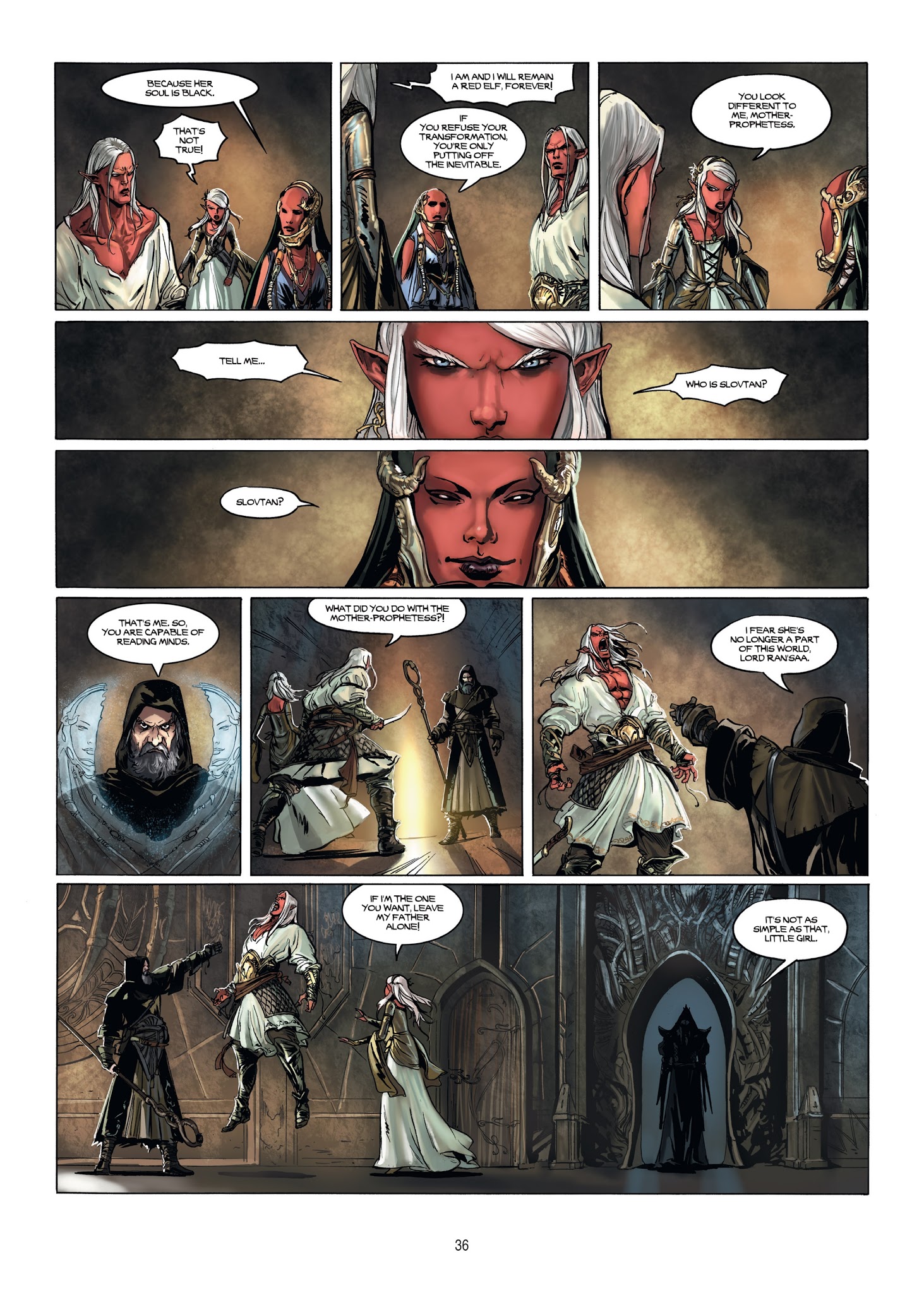 Read online Elves comic -  Issue #16 - 35