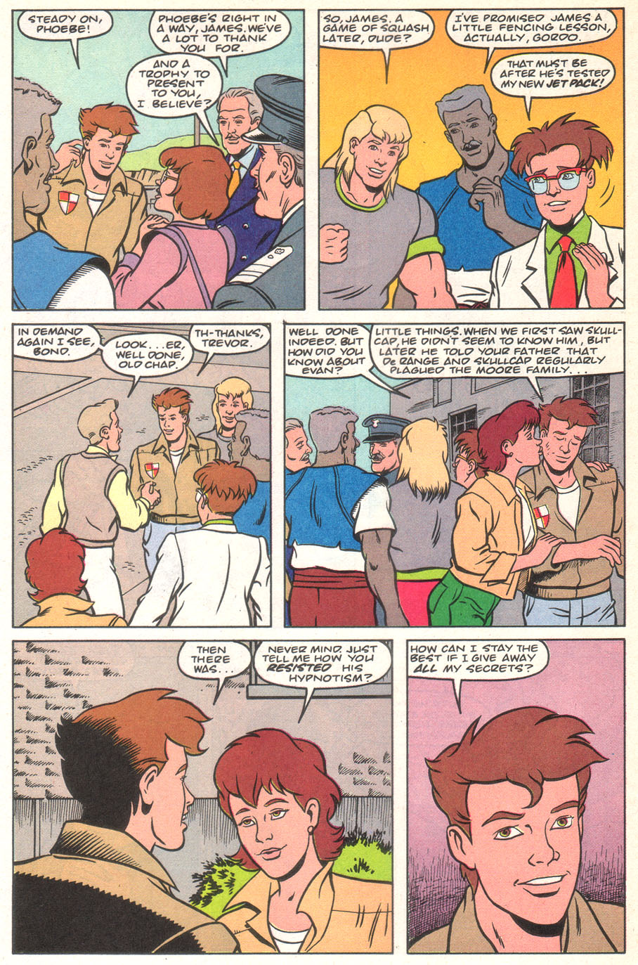 Read online James Bond Jr. comic -  Issue #10 - 28