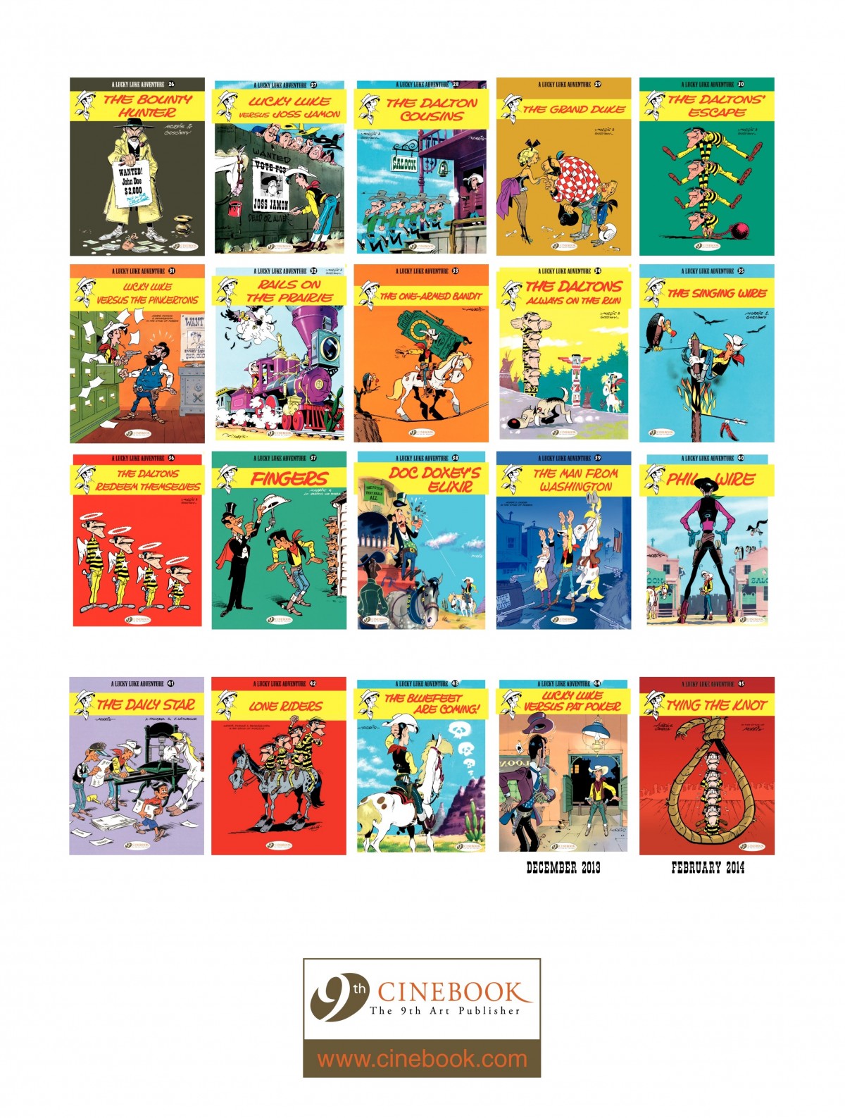 Read online A Lucky Luke Adventure comic -  Issue #43 - 48