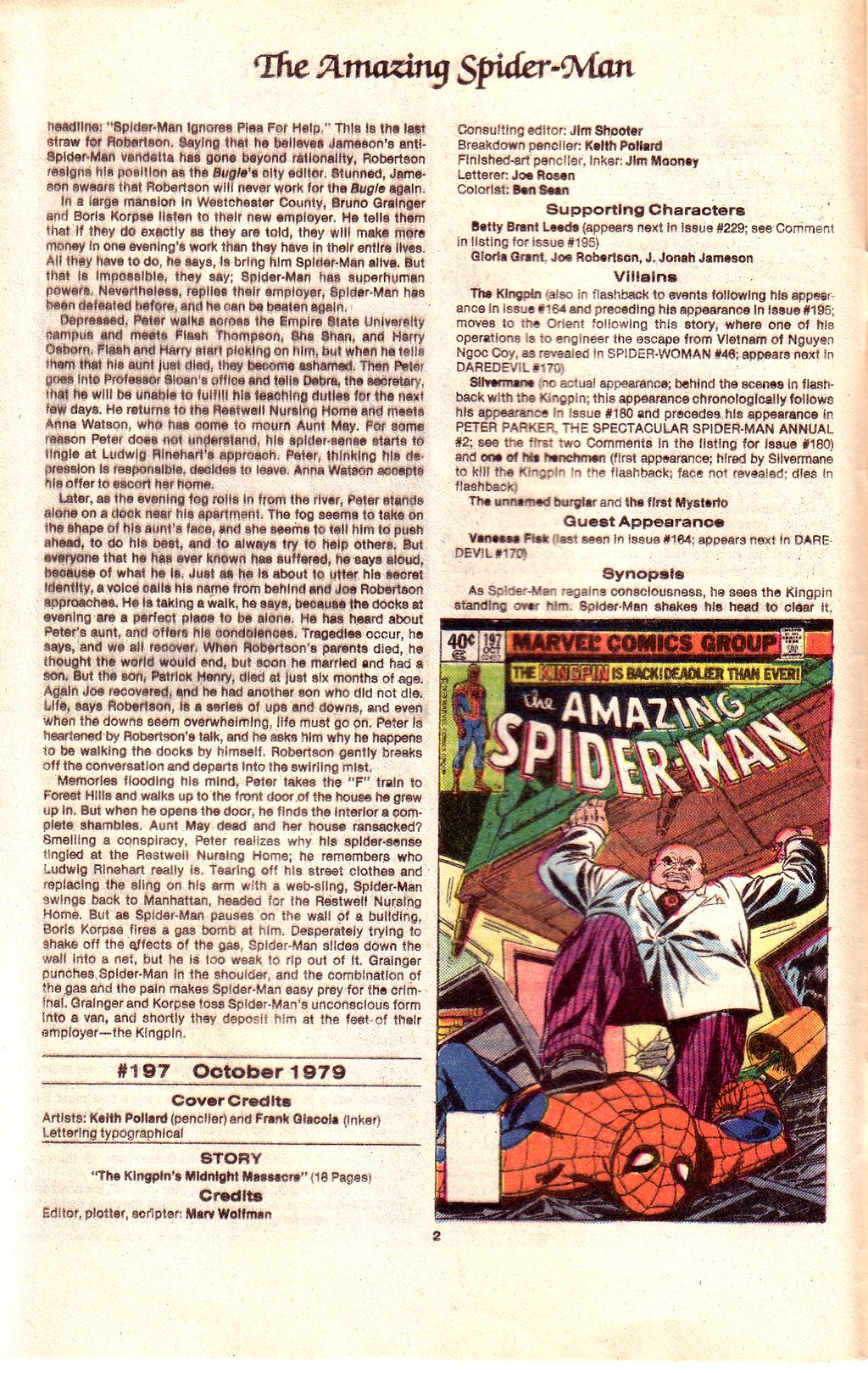 Read online The Official Marvel Index to The Amazing Spider-Man comic -  Issue #9 - 4