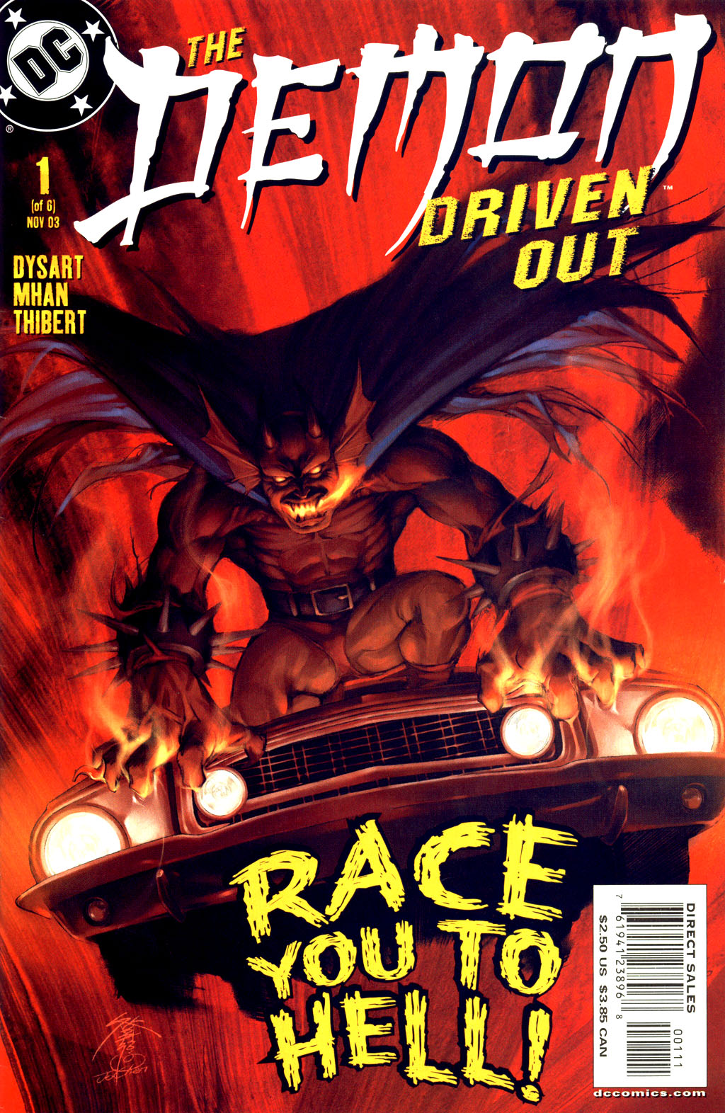 Read online Demon: Driven Out comic -  Issue #1 - 1