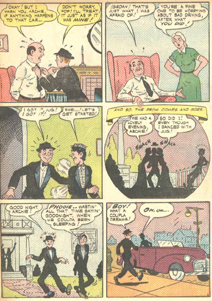 Read online Pep Comics comic -  Issue #58 - 5