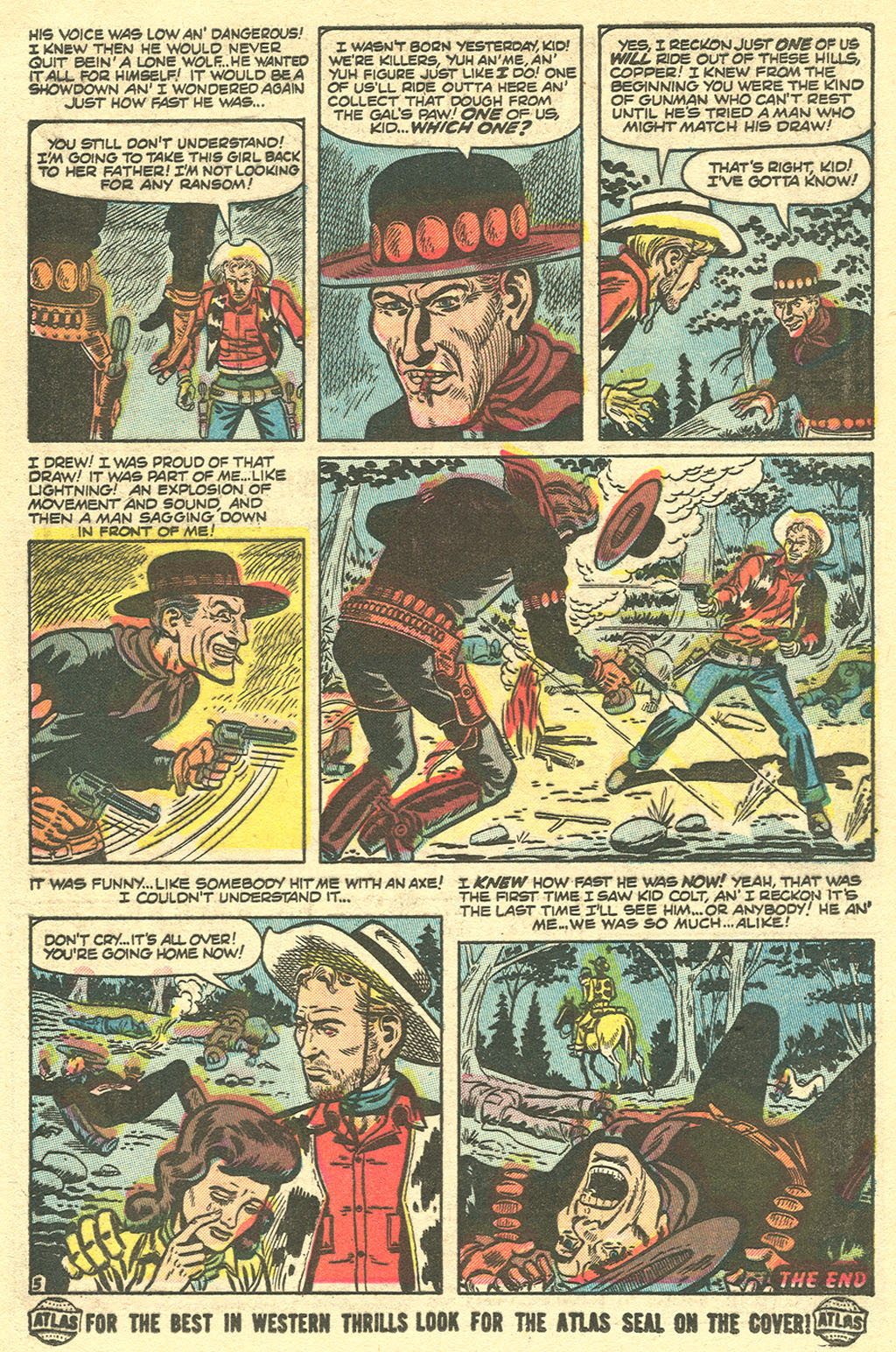 Read online Kid Colt Outlaw comic -  Issue #33 - 14