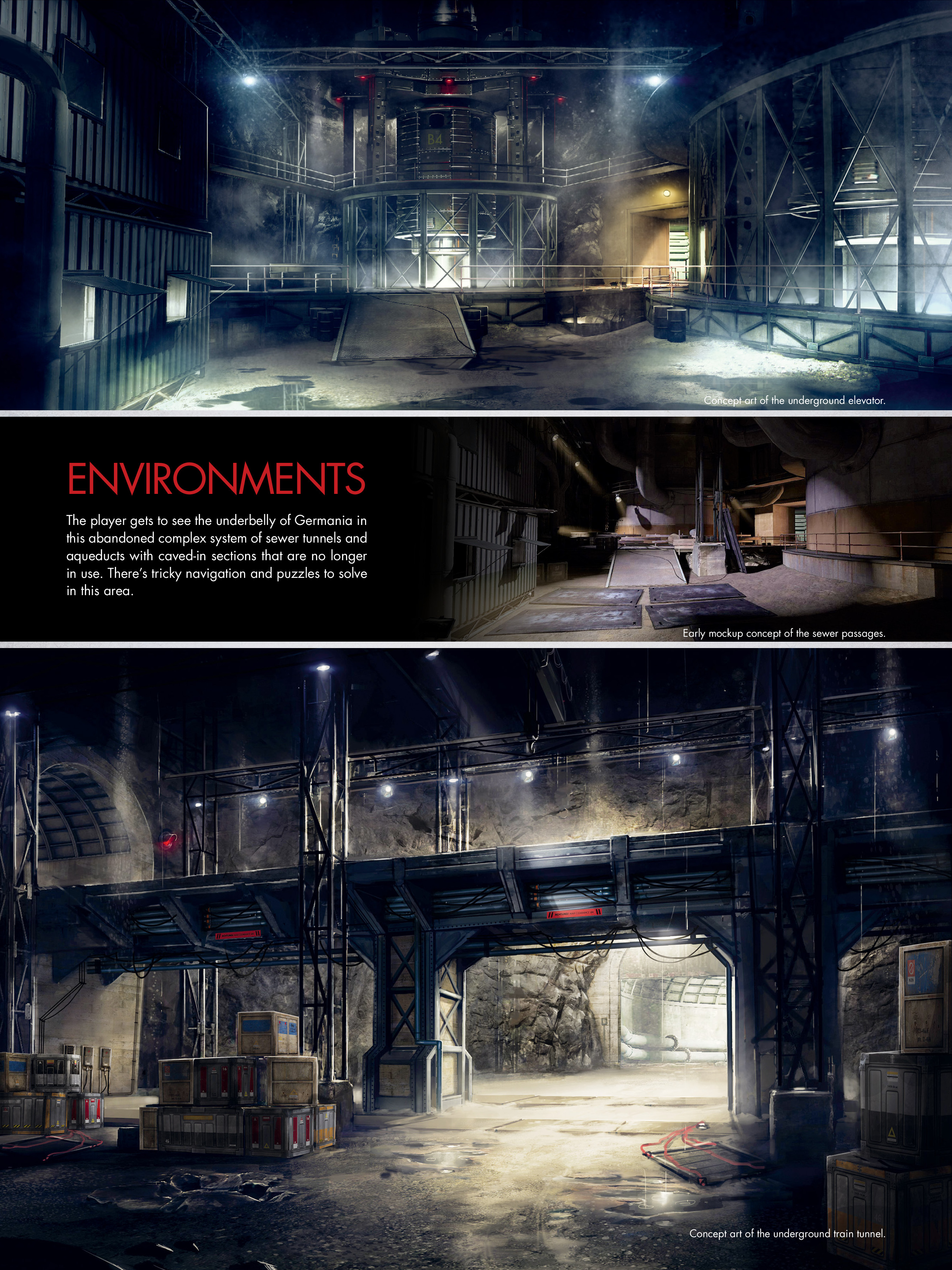 Read online The Art of Wolfenstein: The New Order comic -  Issue # TPB (Part 2) - 31