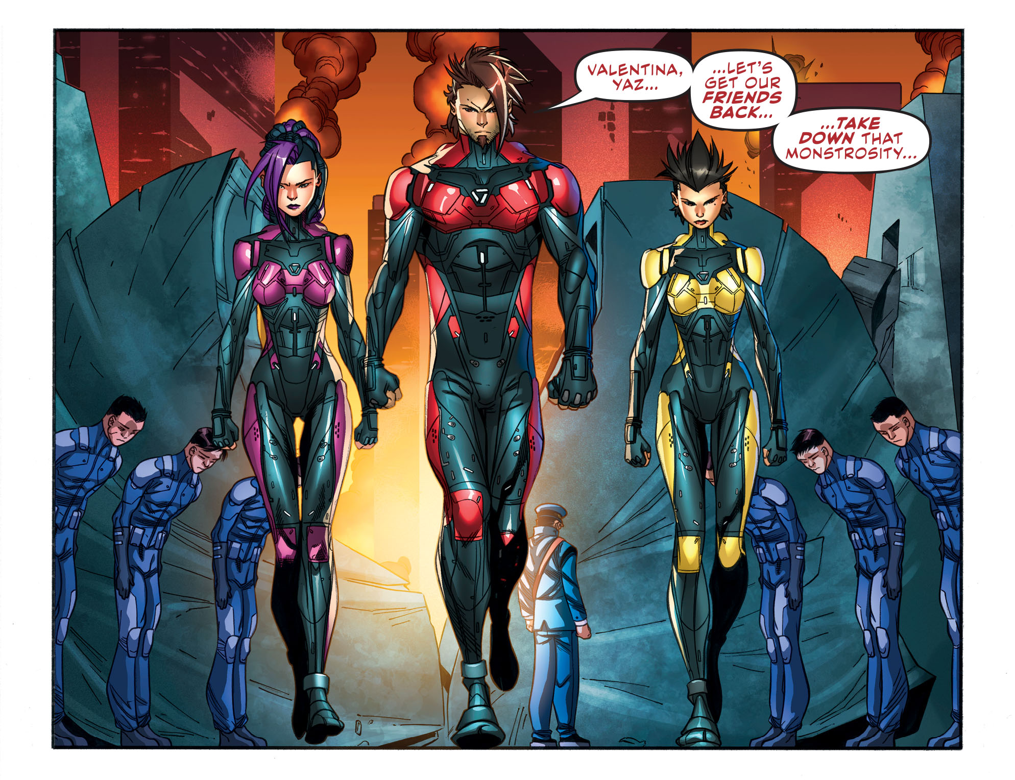 Read online gen:Lock comic -  Issue #10 - 18