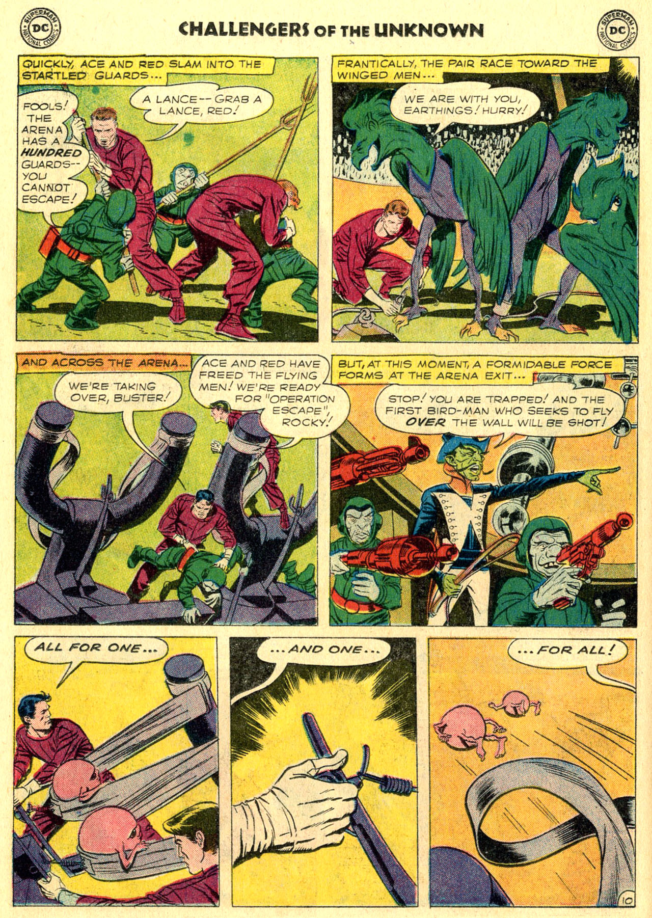 Challengers of the Unknown (1958) Issue #6 #6 - English 14