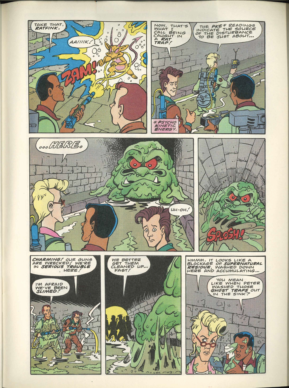 Read online The Real Ghostbusters comic -  Issue #188 - 33