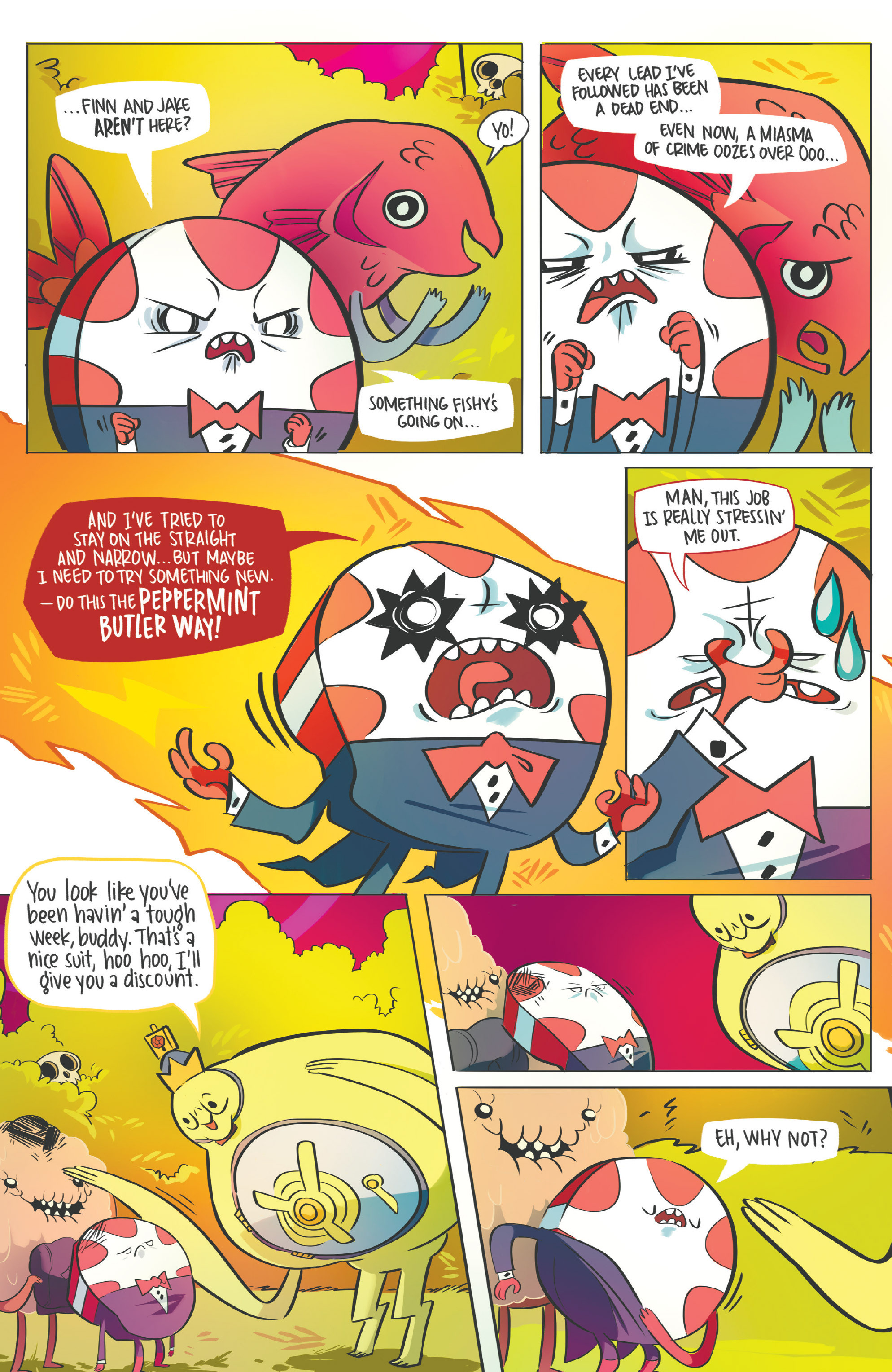 Read online Adventure Time: Candy Capers comic -  Issue #5 - 26