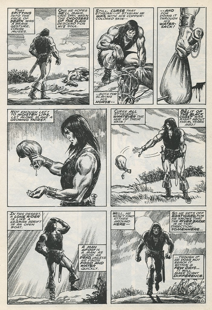 Read online The Savage Sword Of Conan comic -  Issue #223 - 8