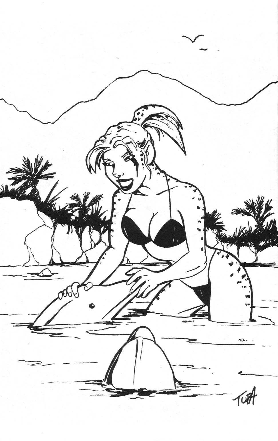 Read online Gold Digger Swimsuit Special comic -  Issue #9 - 38