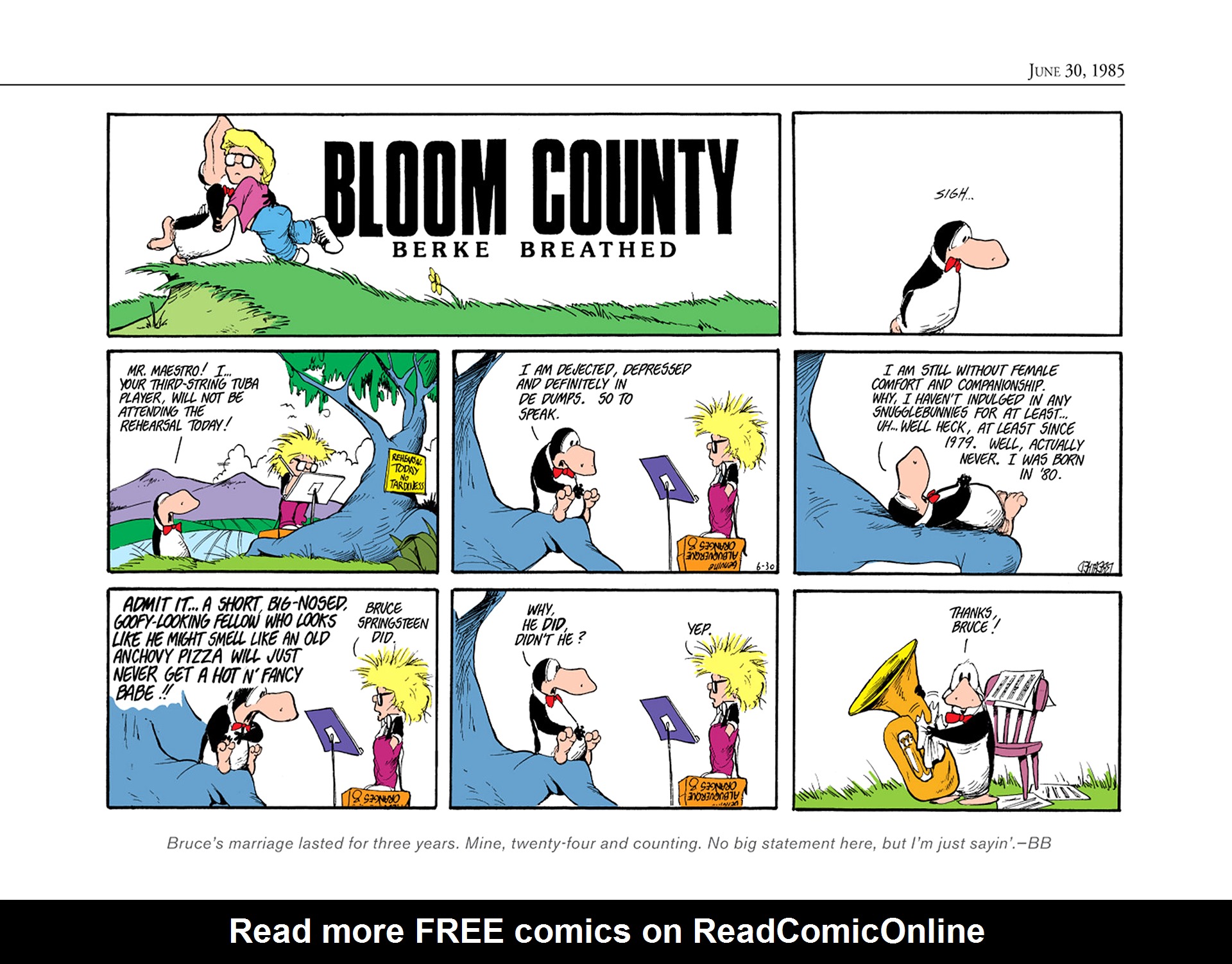 Read online The Bloom County Digital Library comic -  Issue # TPB 5 (Part 2) - 89