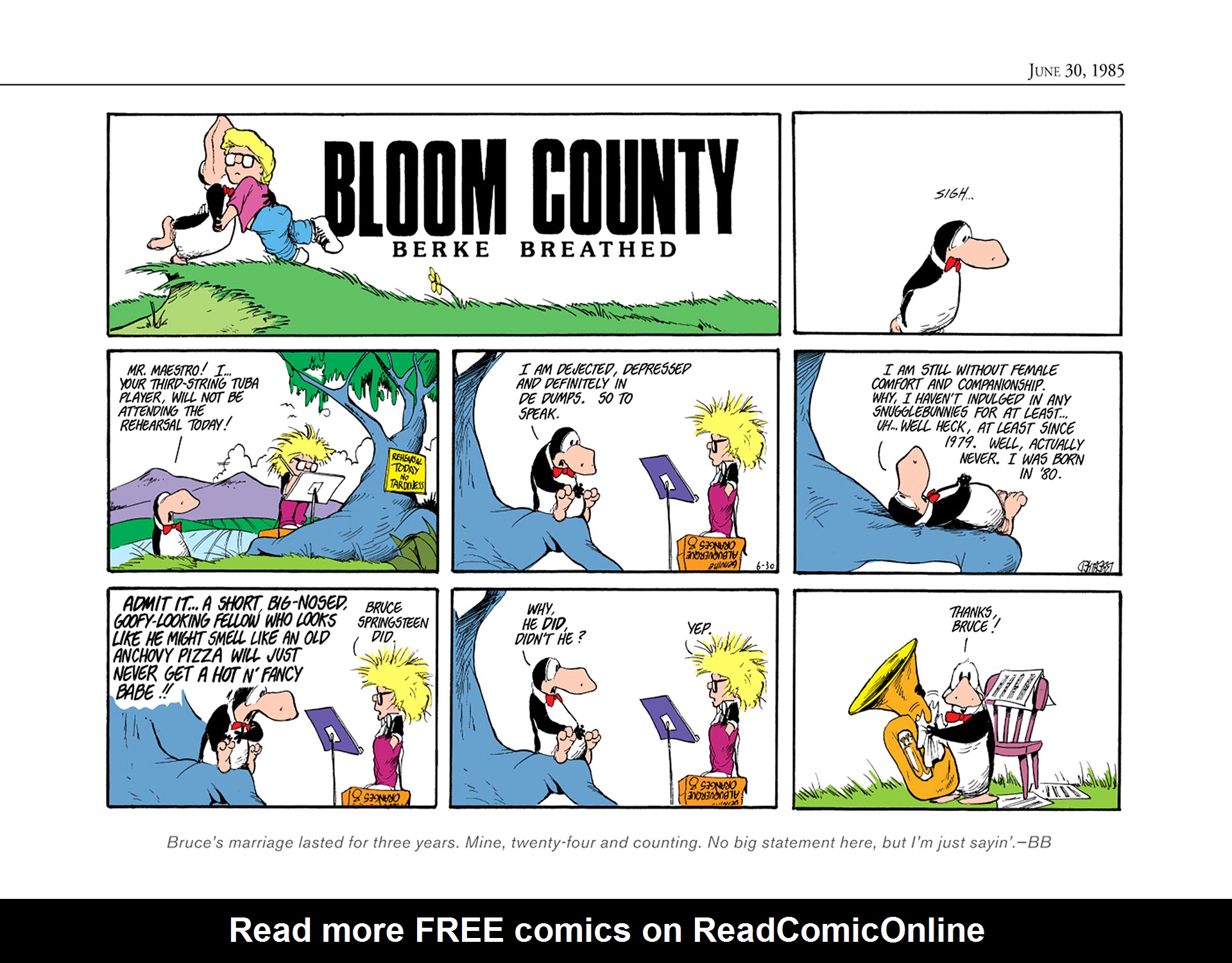 Read online The Bloom County Digital Library comic -  Issue # TPB 5 (Part 2) - 89