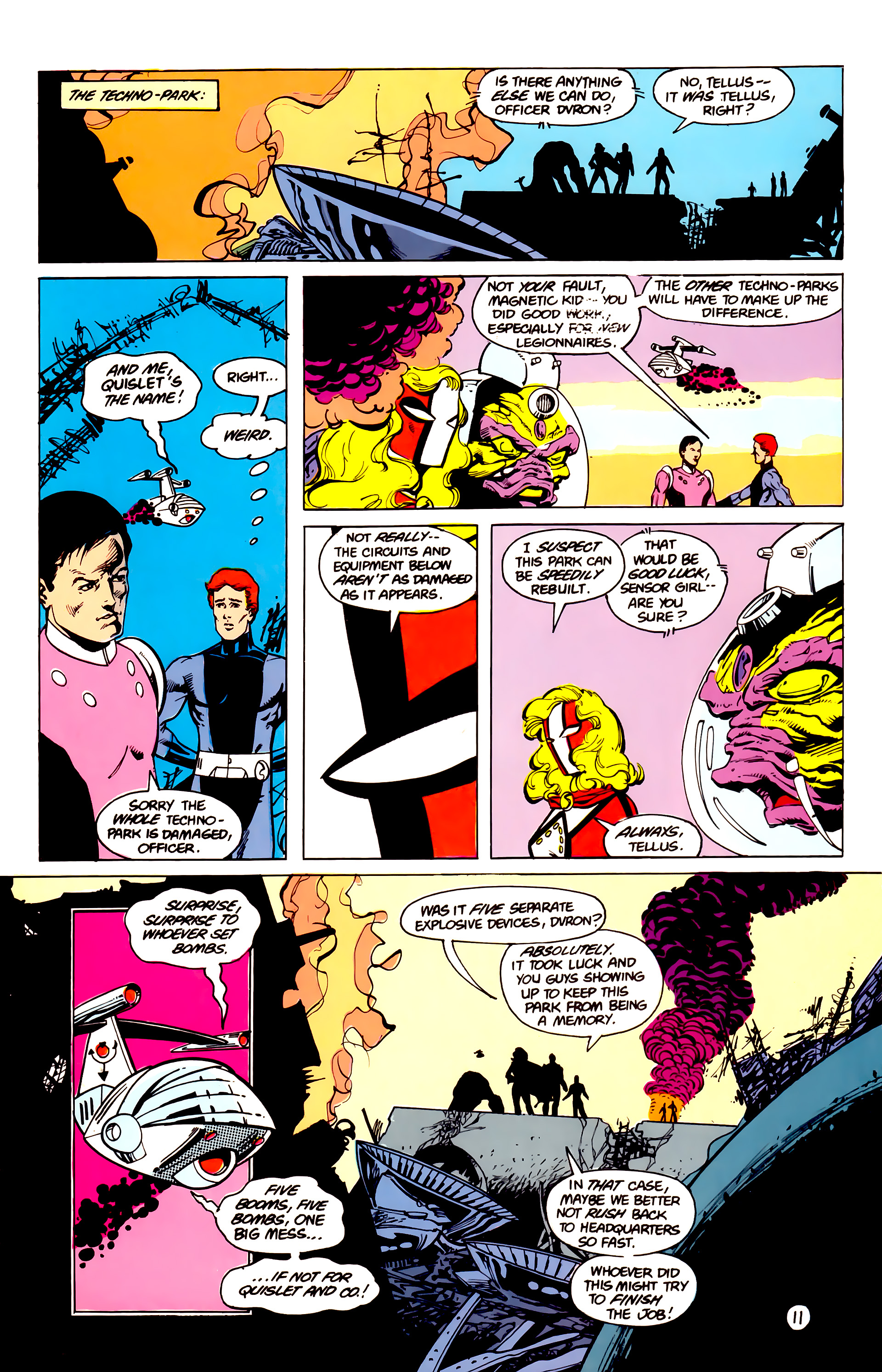 Read online Legion of Super-Heroes (1984) comic -  Issue #16 - 13