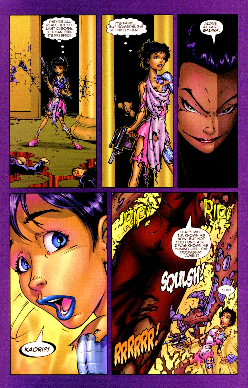 Read online Adrenalynn: Weapon of War comic -  Issue #4 - 15