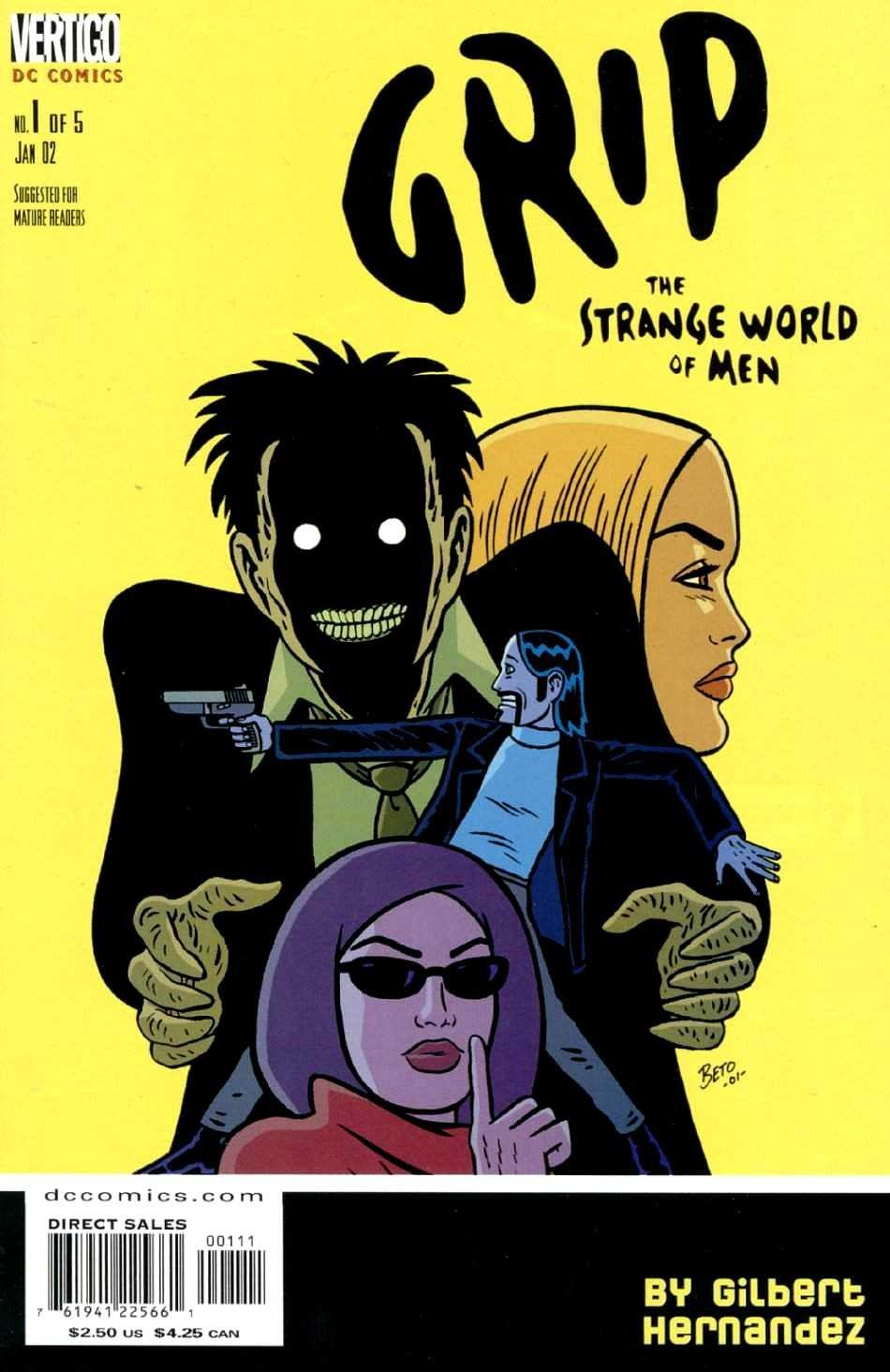 Read online Grip: The Strange World of Men comic -  Issue #1 - 1