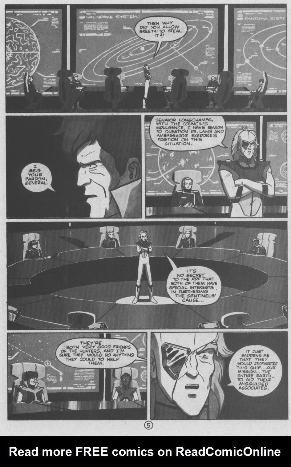Read online Robotech II: The Sentinels comic -  Issue #21 - 6